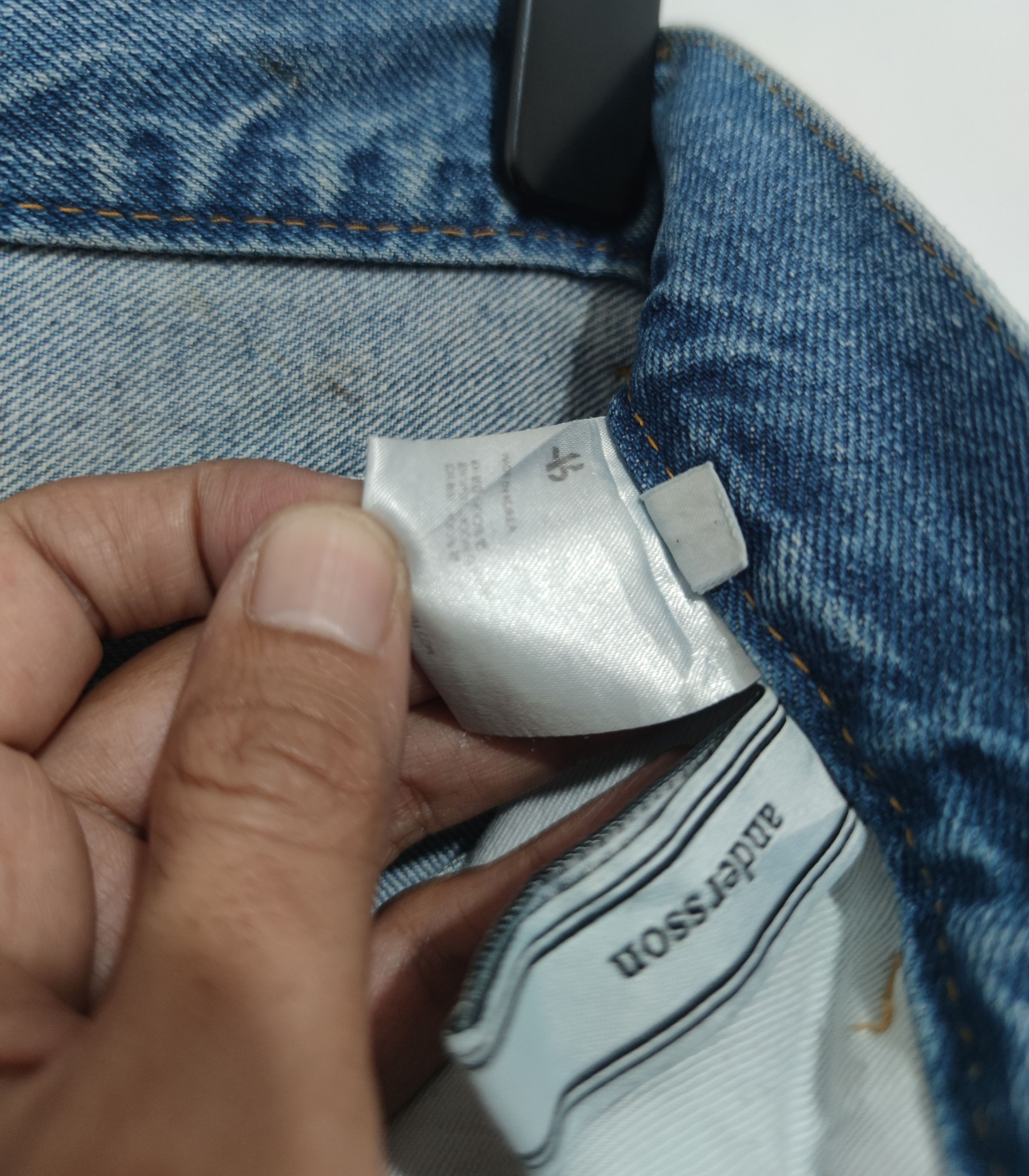 Andersson Bell denim Inside Out pants