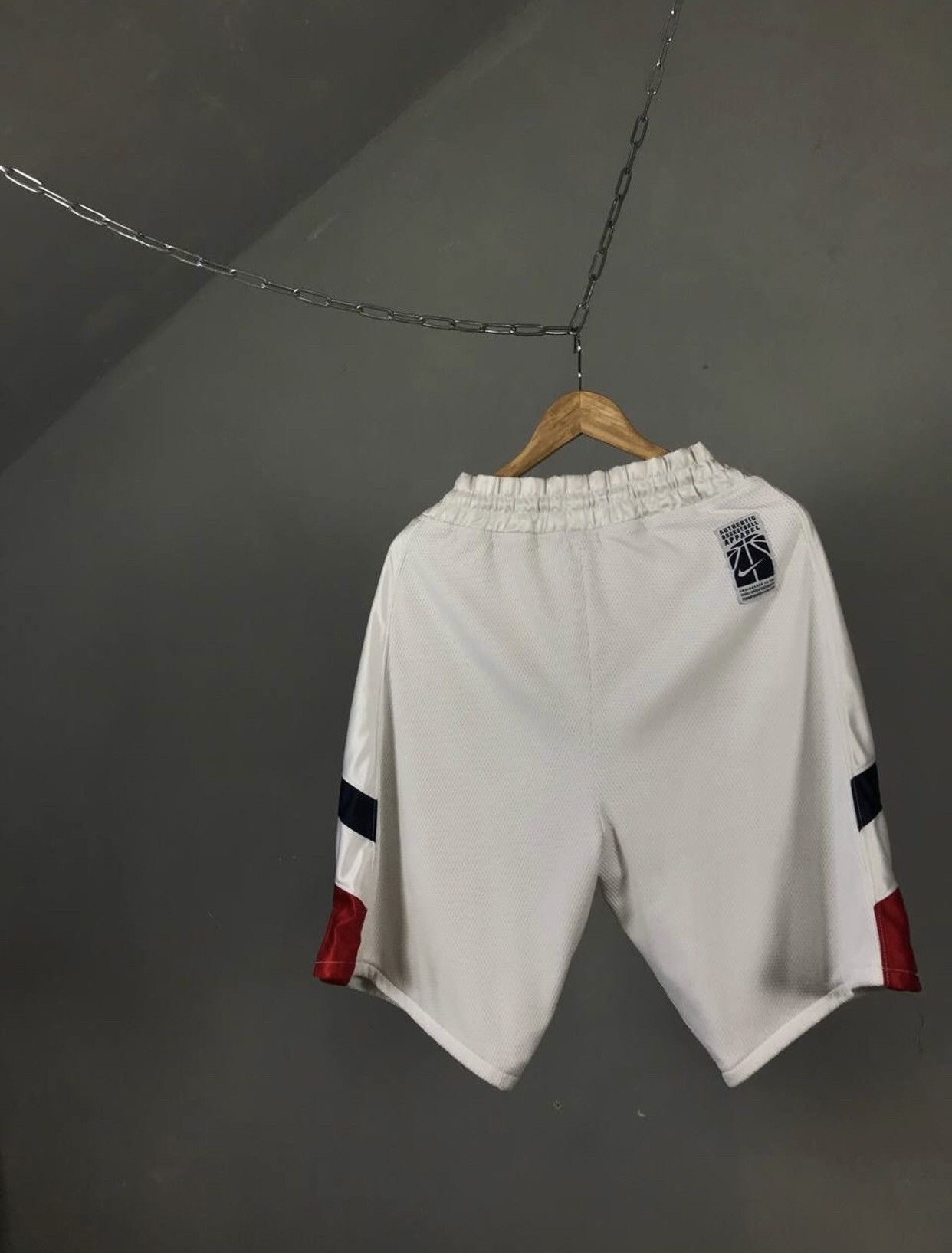 Nike × Vintage Nike swoosh streetwear vintage shorts Size US 32 / EU 48 - 6 Thumbnail