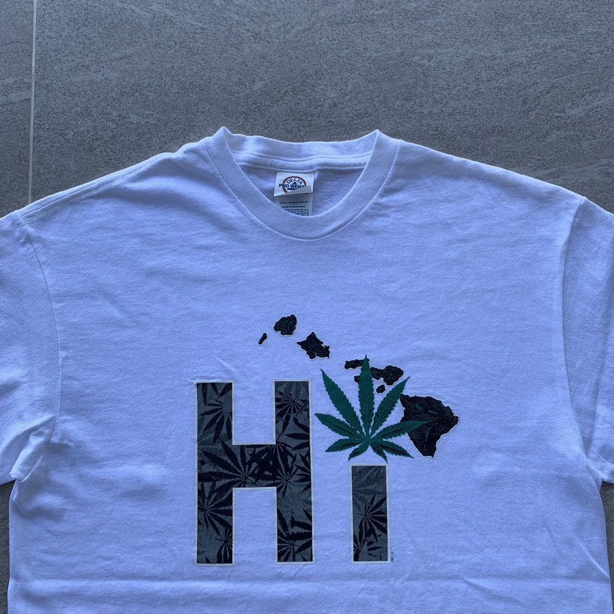 Delta HAWAII ISLAND t shirt spell out big logo. CANNABIS MARIJUANA Size US M / EU 48-50 / 2 - 5 Thumbnail