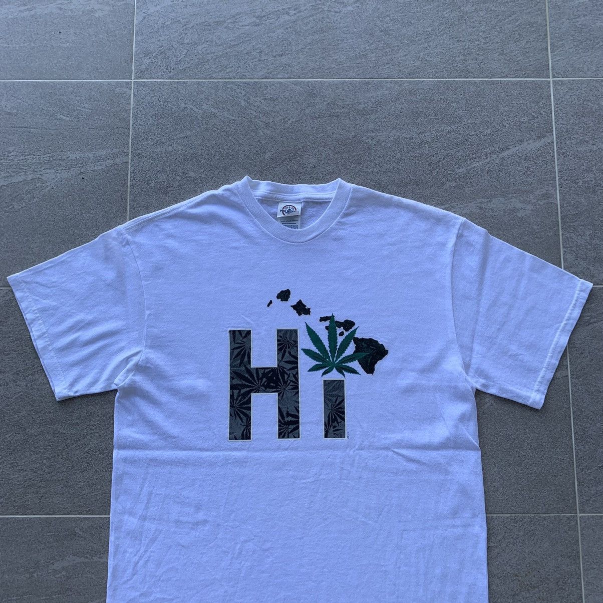Delta HAWAII ISLAND t shirt spell out big logo. CANNABIS MARIJUANA Size US M / EU 48-50 / 2 - 2 Thumbnail