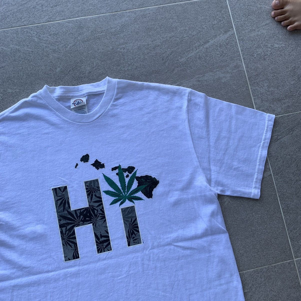 Delta HAWAII ISLAND t shirt spell out big logo. CANNABIS MARIJUANA Size US M / EU 48-50 / 2 - 4 Thumbnail