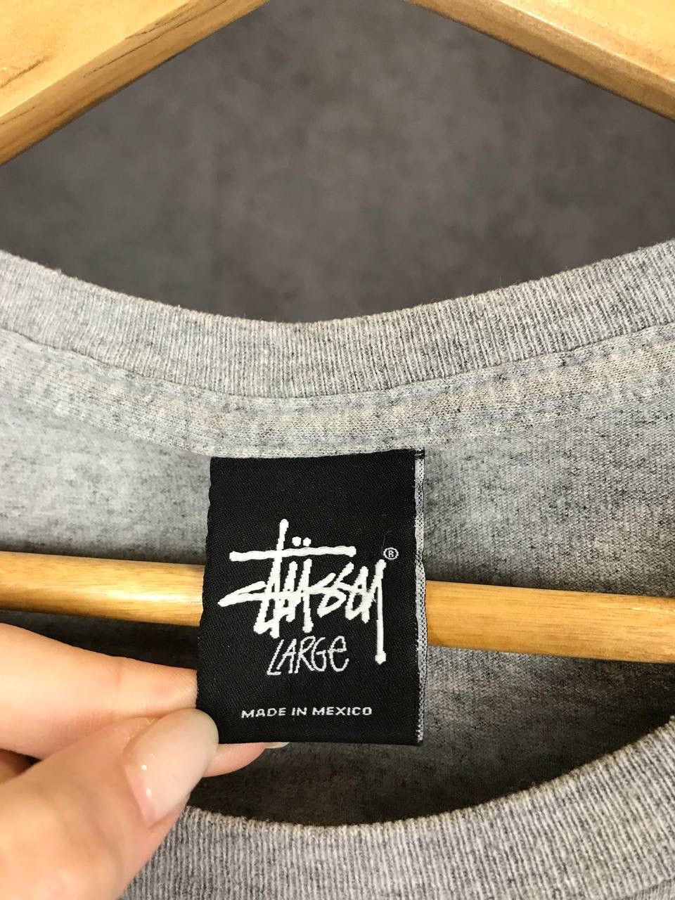 Stussy Stussy streetwear luxury overprinted tee Size US L / EU 52-54 / 3 - 4 Thumbnail
