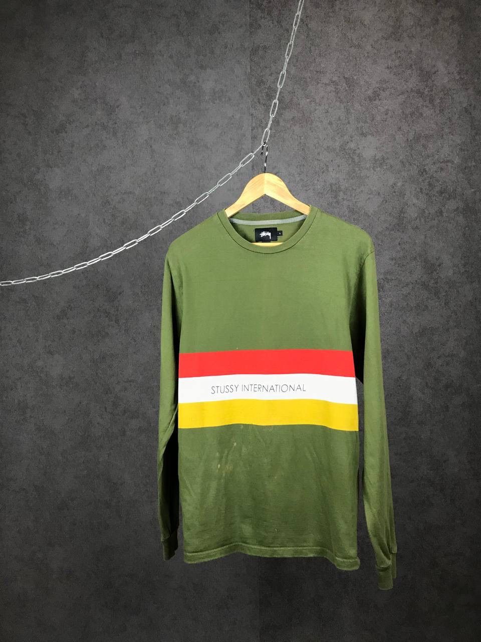 Stussy Stussy International luxurystreetwear multicolor sweatshirt Size US L / EU 52-54 / 3 - 1 Thumbnail