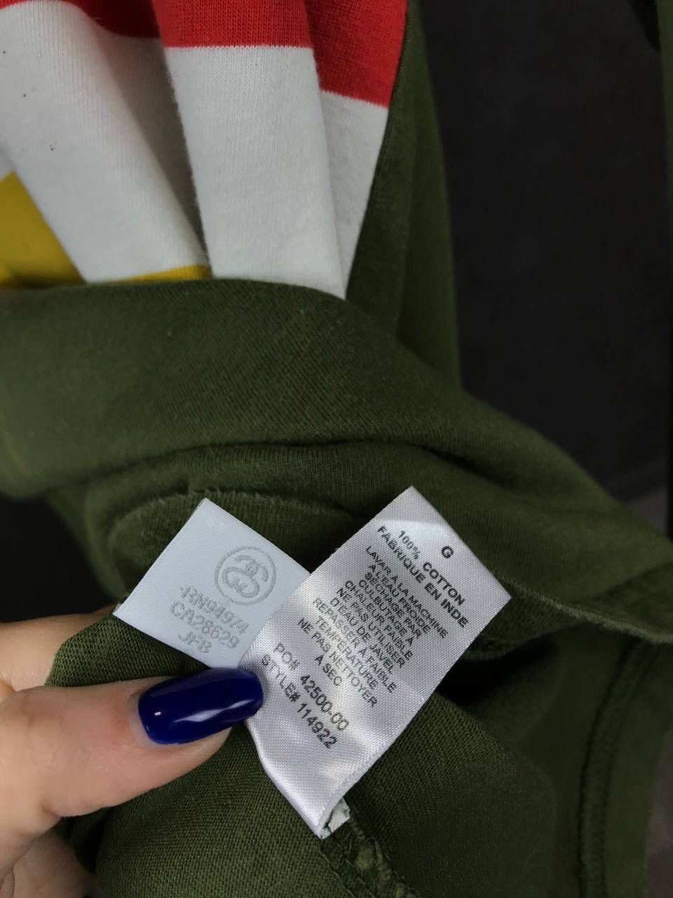 Stussy Stussy International luxurystreetwear multicolor sweatshirt Size US L / EU 52-54 / 3 - 5 Thumbnail