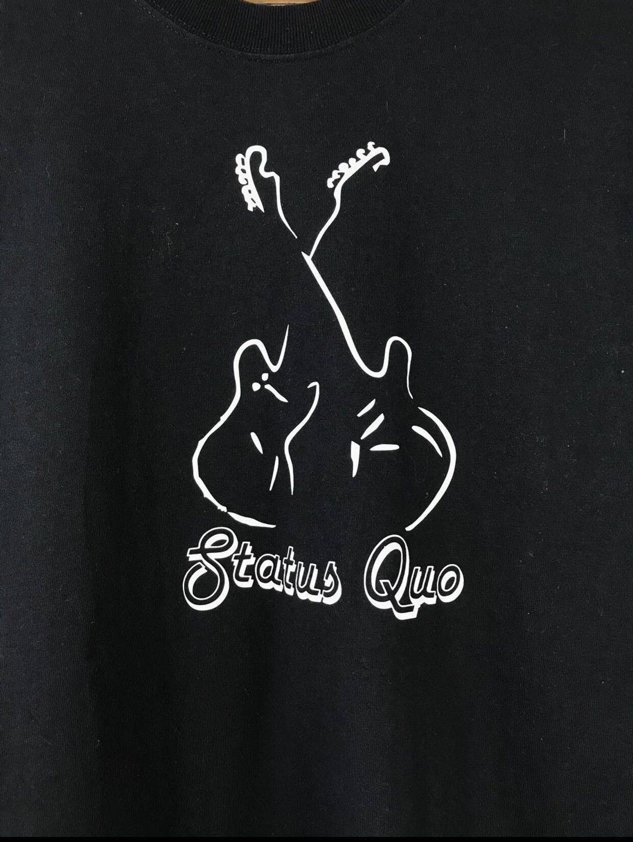 Band Tees × Vintage Status Quo vintage rock band tee Size US M / EU 48-50 / 2 - 3 Thumbnail