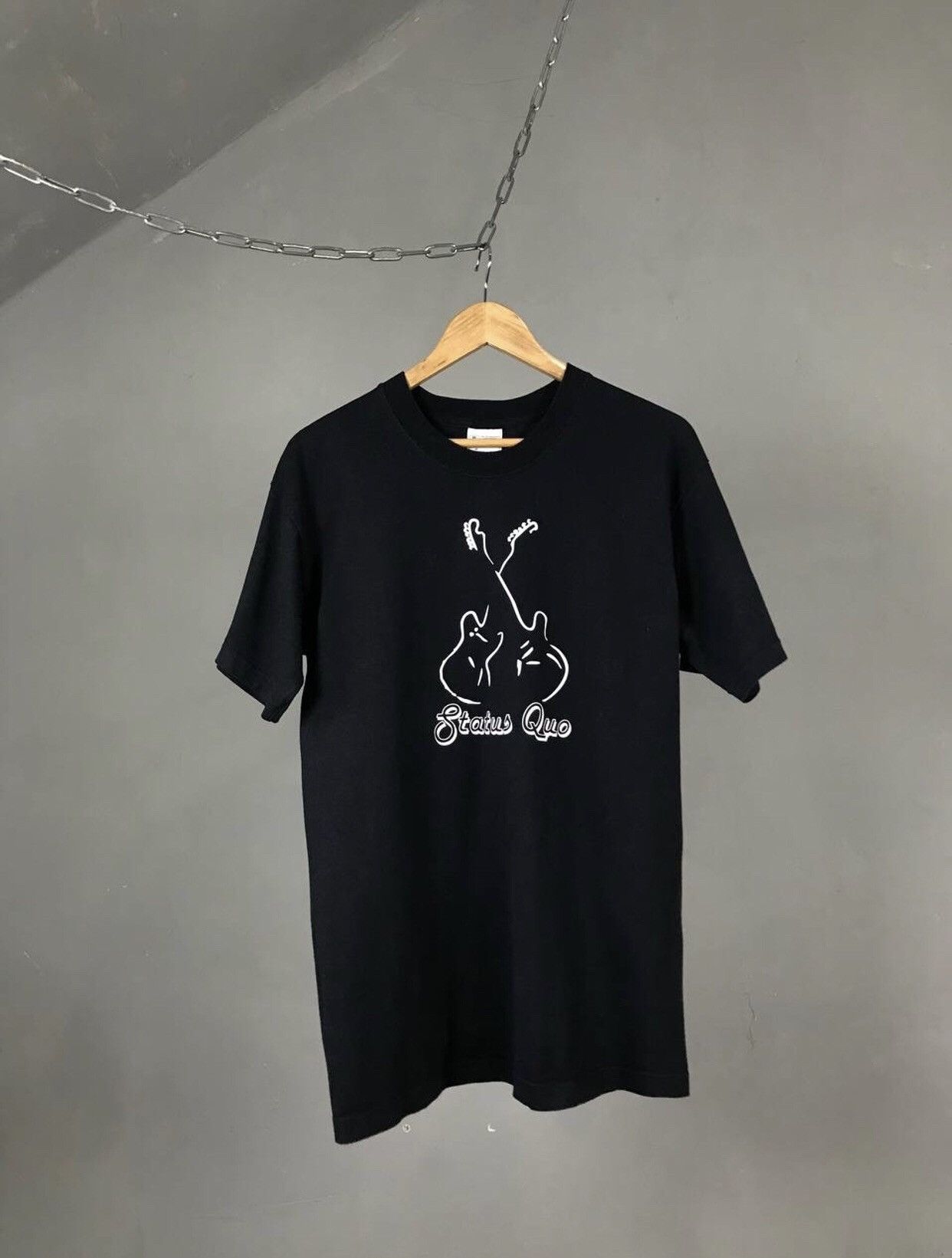 Band Tees × Vintage Status Quo vintage rock band tee Size US M / EU 48-50 / 2 - 1 Thumbnail