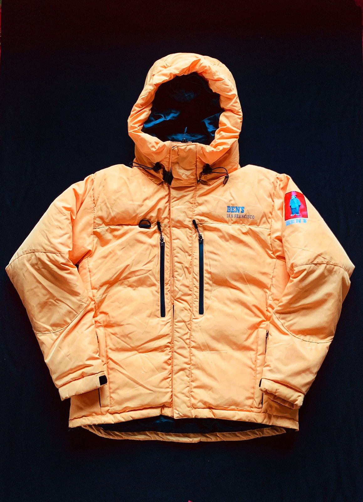Ben Davis Puffer Goose Down Jacket With Hood