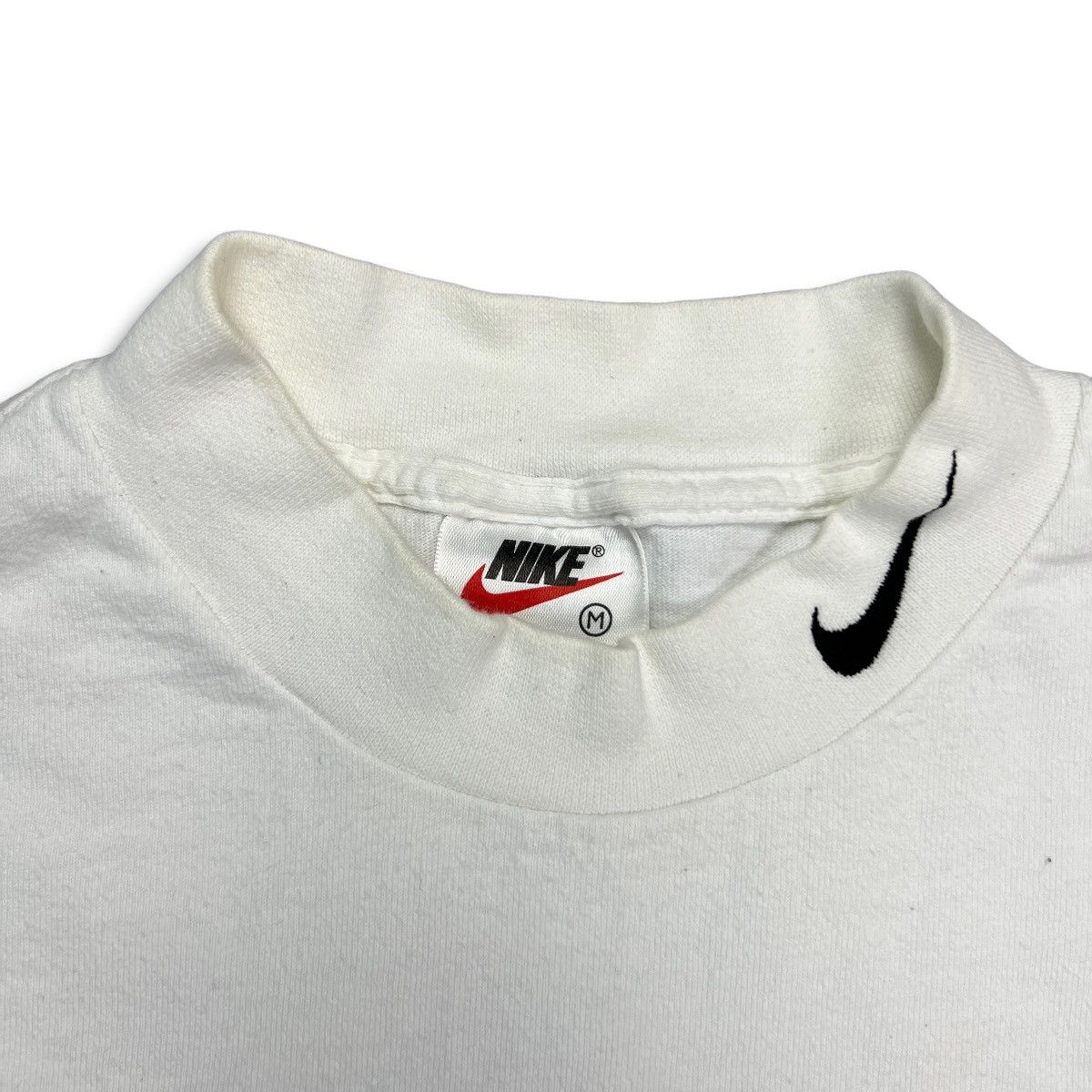 Nike Vintage Nike Sportswear Mock Neck Sweatshirt Swoosh USA 90s Size US M / EU 48-50 / 2 - 2 Thumbnail