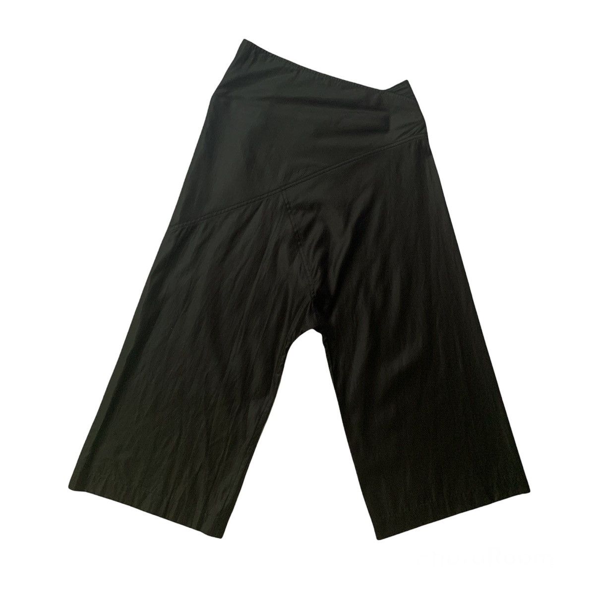 Issey Miyake Issey Miyake Hakama Gabardine 3/4 Cropped Pants Plisse Size US 29 - 2 Thumbnail