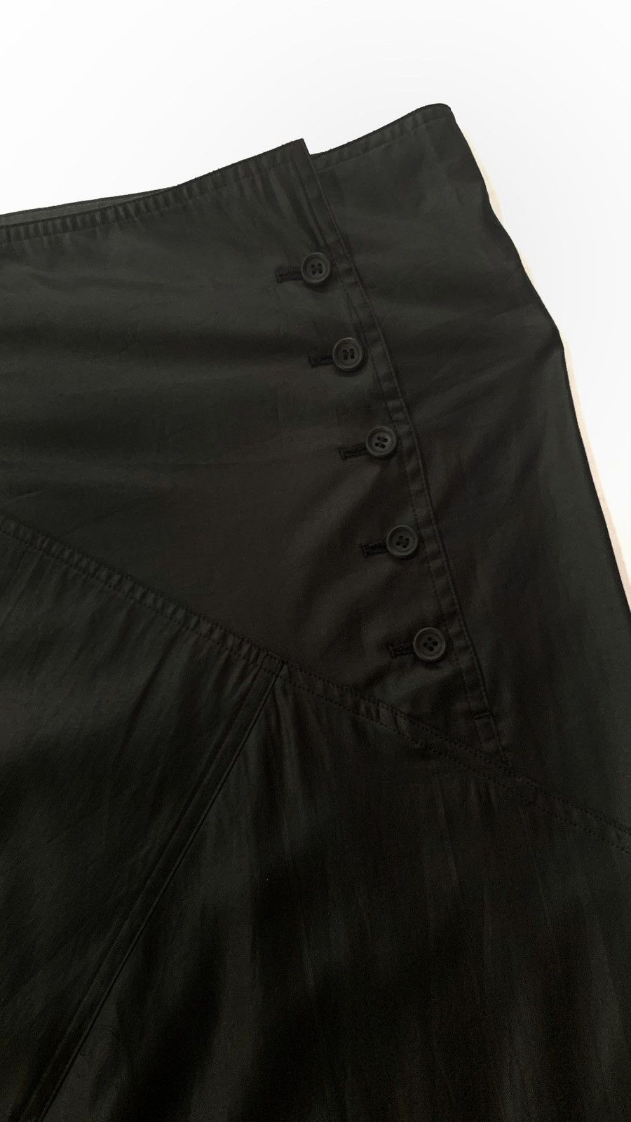 Issey Miyake Issey Miyake Hakama Gabardine 3/4 Cropped Pants Plisse Size US 29 - 3 Thumbnail