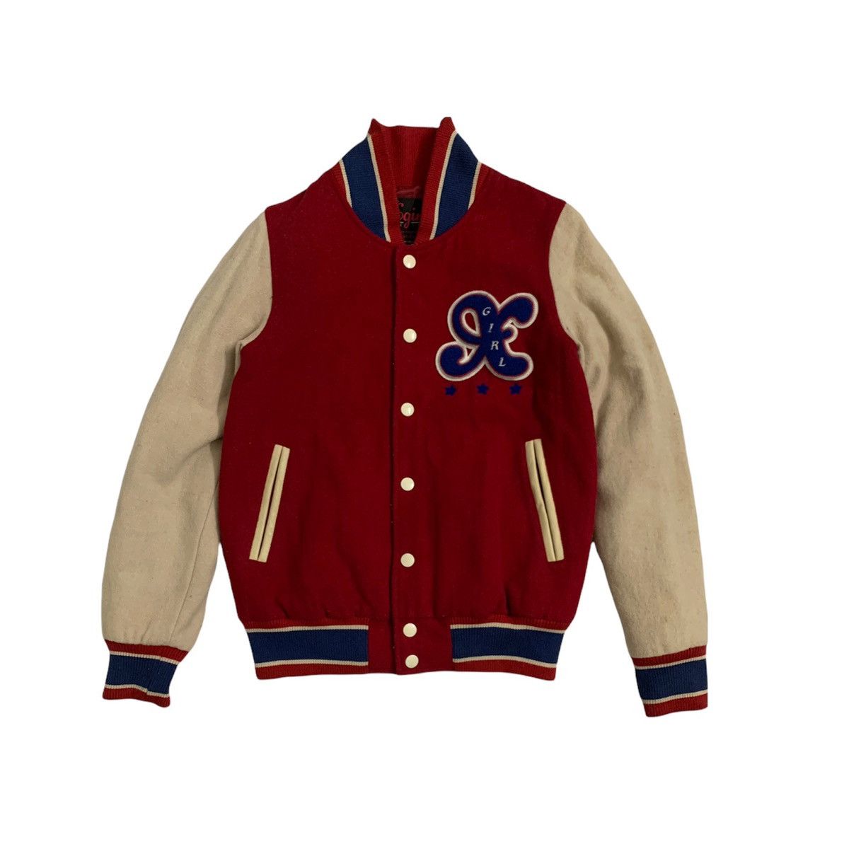 X-LARGE × Xlarge X-Girl 94 Star Varsity Jacket Size US XS / EU 42 / 0 - 1 Thumbnail