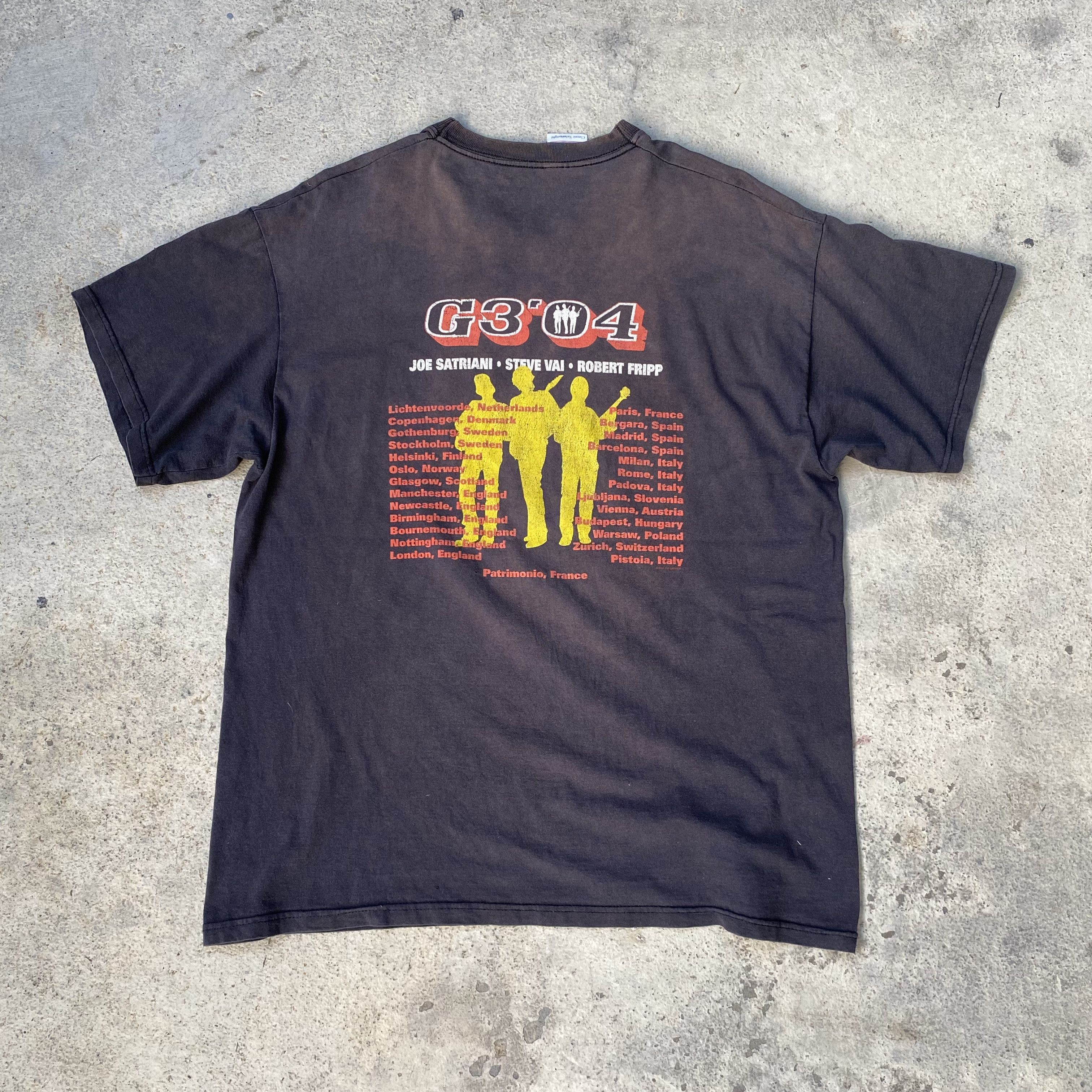 Band Tees × Vintage Vintage 2000s G3 Tour Promo Tee Size US L / EU 52-54 / 3 - 7 Thumbnail