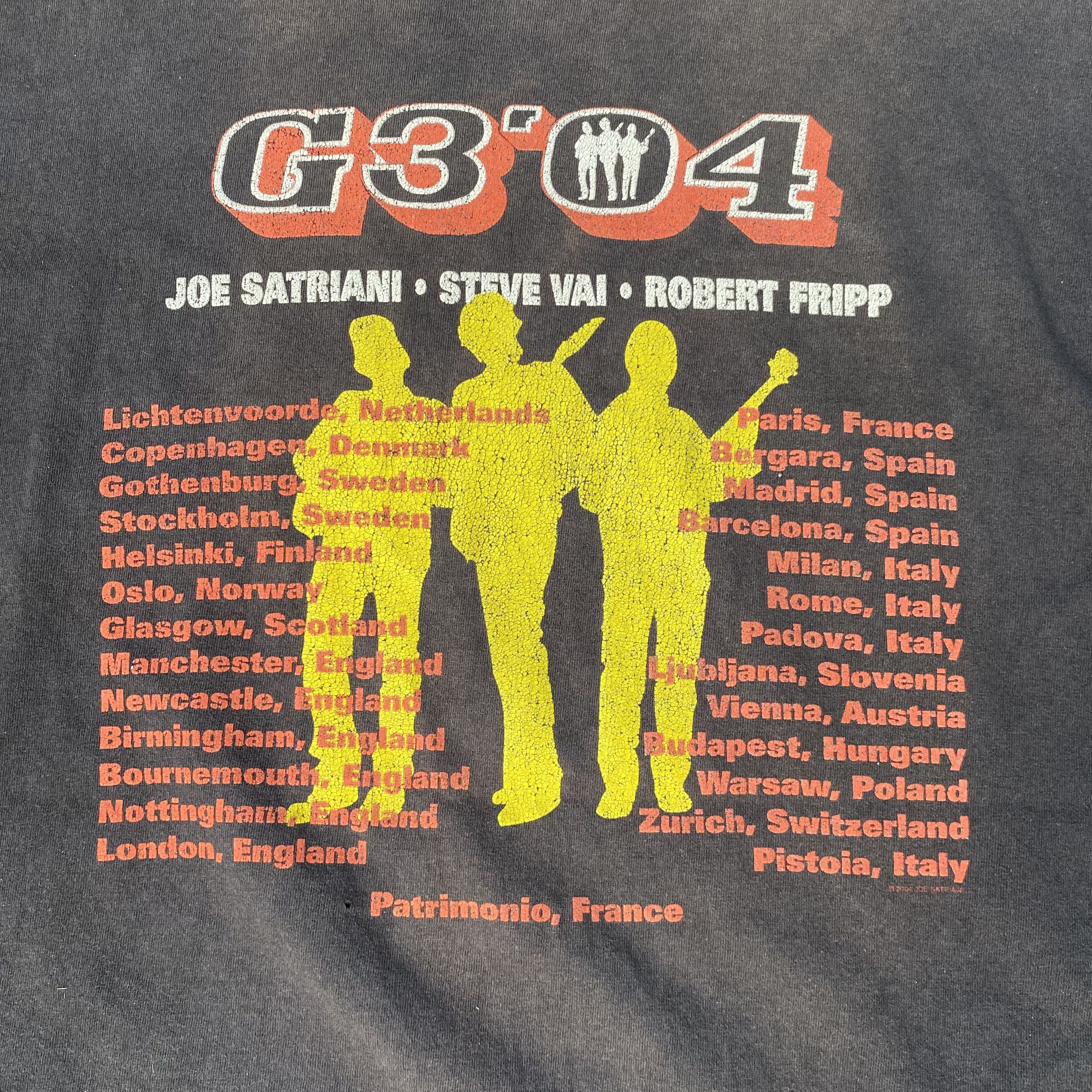 Band Tees × Vintage Vintage 2000s G3 Tour Promo Tee Size US L / EU 52-54 / 3 - 8 Thumbnail