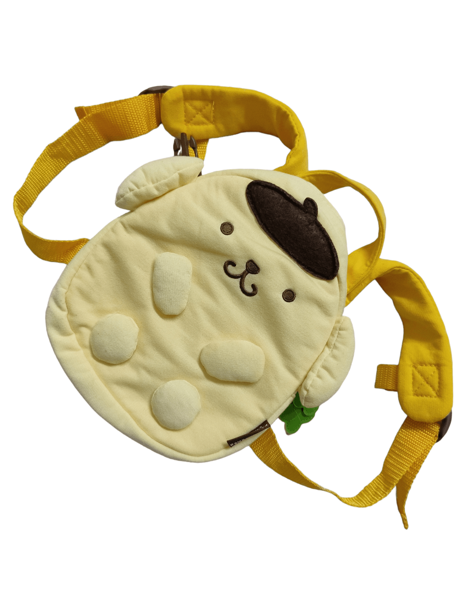 Cute Sanrio Pompompurin Anime Mini Bag Pack in Yellow, Women's