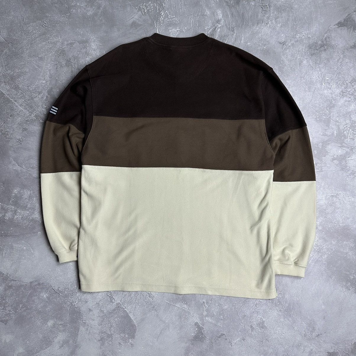 Adidas × Vintage Vintage Adidas Brown Cream Sweatshirt Rare 1999 Y2K Size US M / EU 48-50 / 2 - 8 Thumbnail