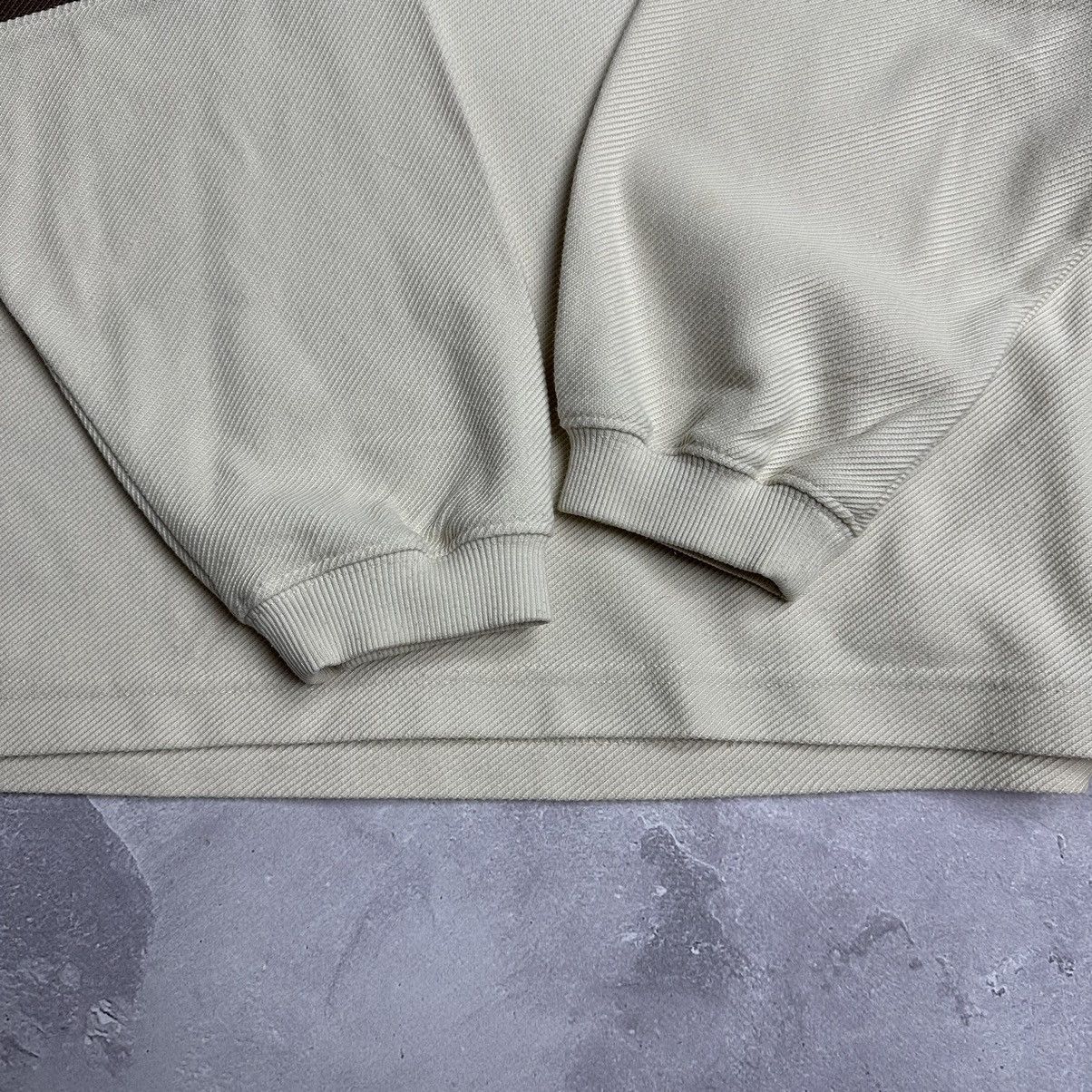 Adidas × Vintage Vintage Adidas Brown Cream Sweatshirt Rare 1999 Y2K Size US M / EU 48-50 / 2 - 7 Thumbnail
