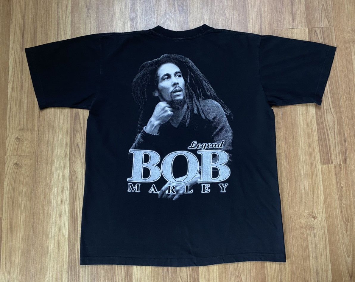 Band Tees Vintage Y2K Bob Marley Legend T Shirt Tee Eminem Wu Tang Size US XL / EU 56 / 4 - 4 Thumbnail