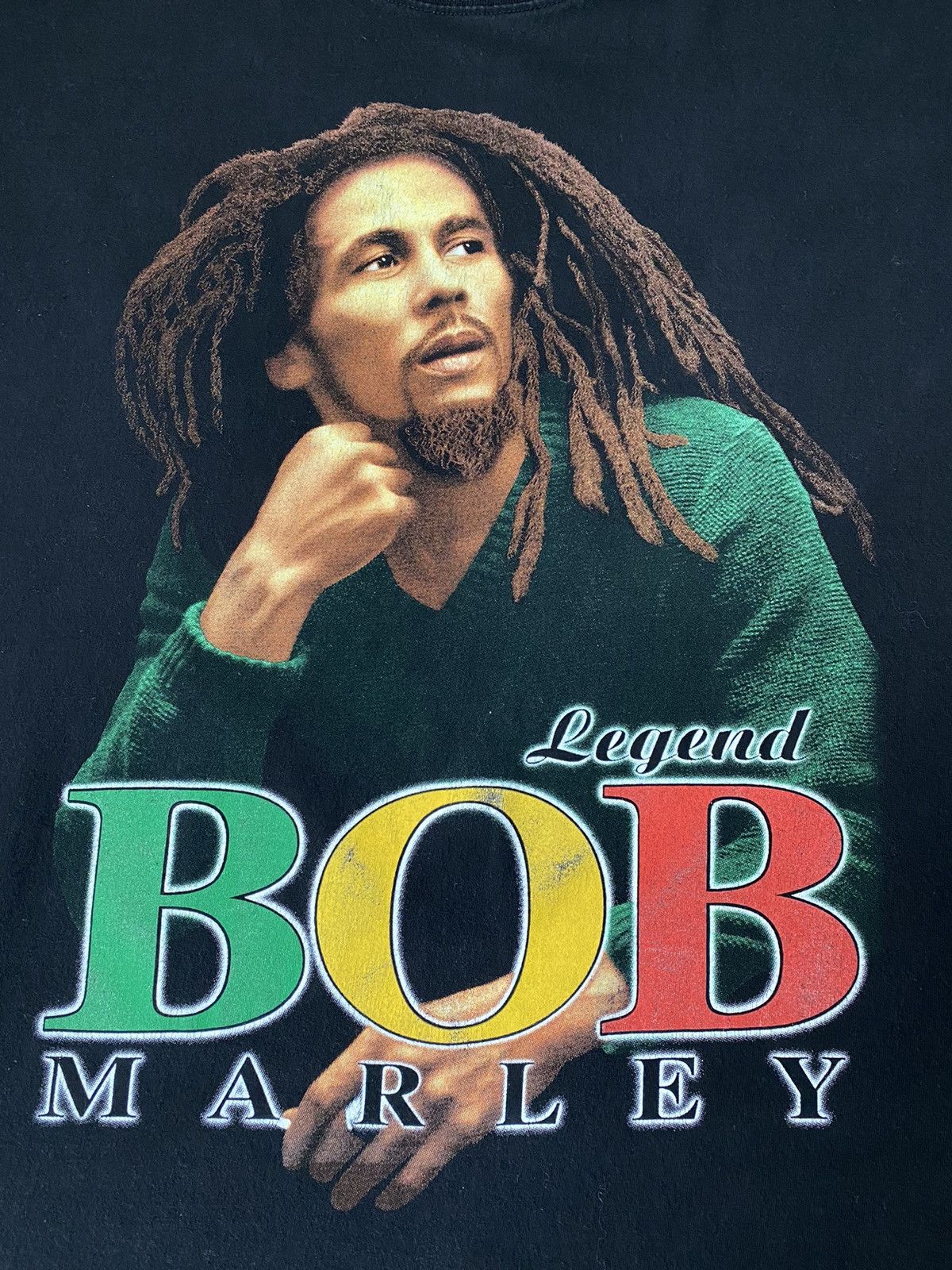 Band Tees Vintage Y2K Bob Marley Legend T Shirt Tee Eminem Wu Tang Size US XL / EU 56 / 4 - 2 Thumbnail