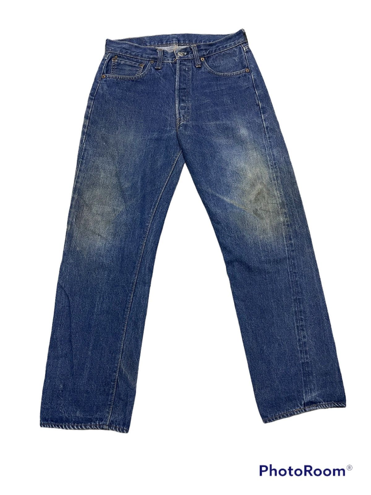image of Vintage 70's Levis 501 Single Stitch 6 Redline Jeans in Denim, Men's (Size 30)