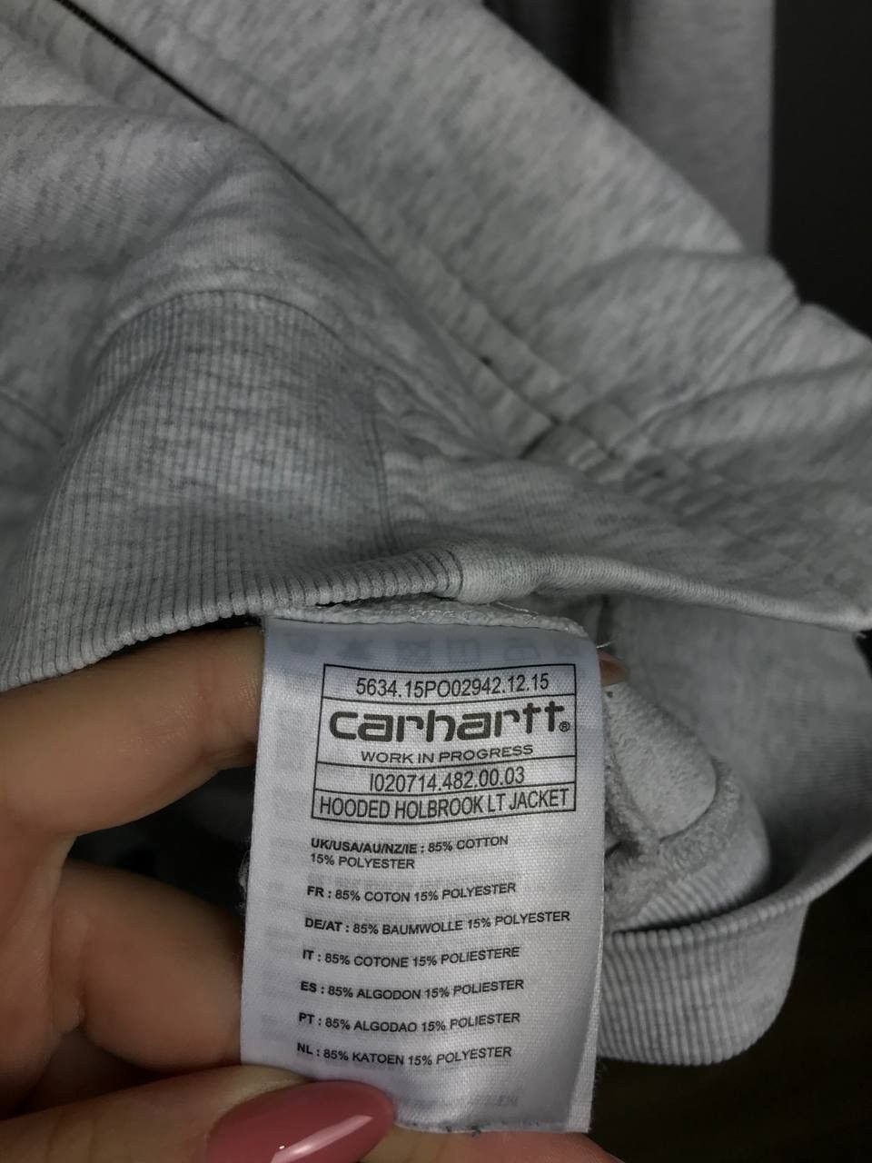 Carhartt Carhartt rugged outdoor wear streetwear hoodie Size US L / EU 52-54 / 3 - 8 Thumbnail