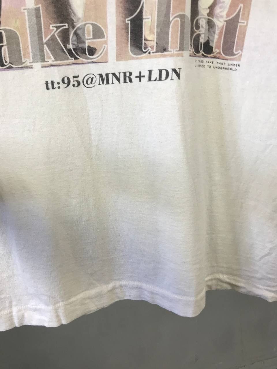 Band Tees Take That 1995 vintage rock band tour tee Size US M / EU 48-50 / 2 - 11 Thumbnail