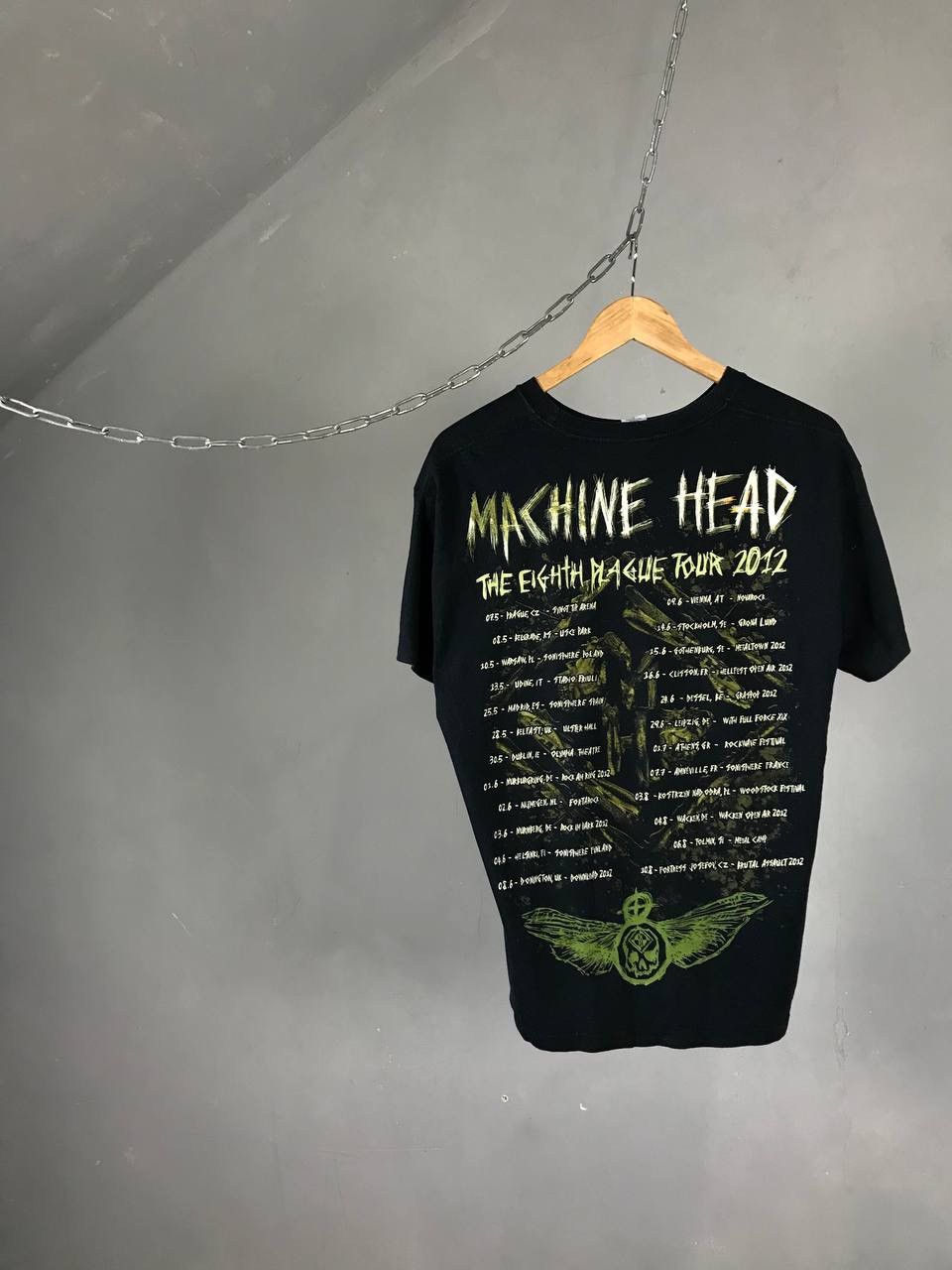 Band Tees × Vintage Machine Head vintage rock band tour tee Size US L / EU 52-54 / 3 - 6 Thumbnail