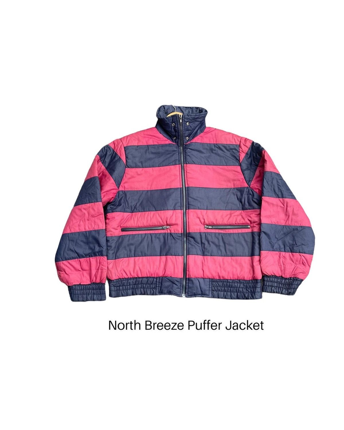 image of Stealsnorth Breeze Jacket in Blue/Maroon, Men's (Size Large)