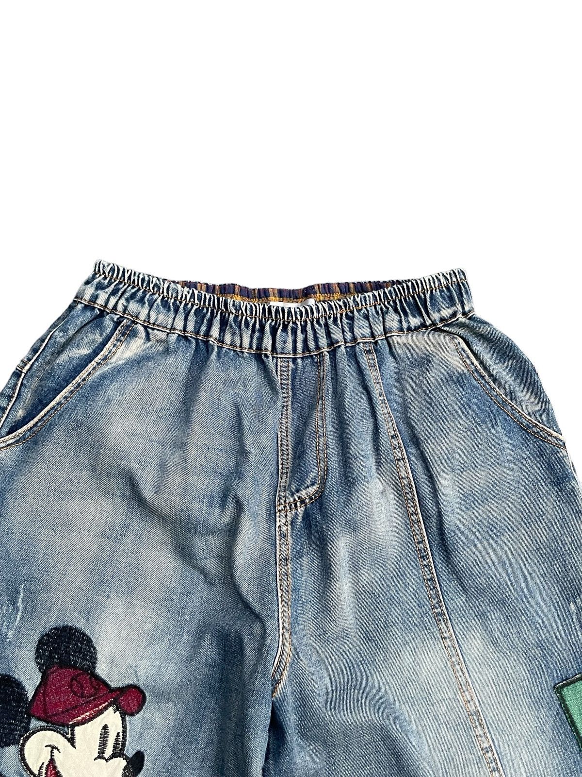 Designer × Mickey Mouse Perugia Mavis Mickey Mouse Denim Size 32" / US 10 / IT 46 - 7 Thumbnail