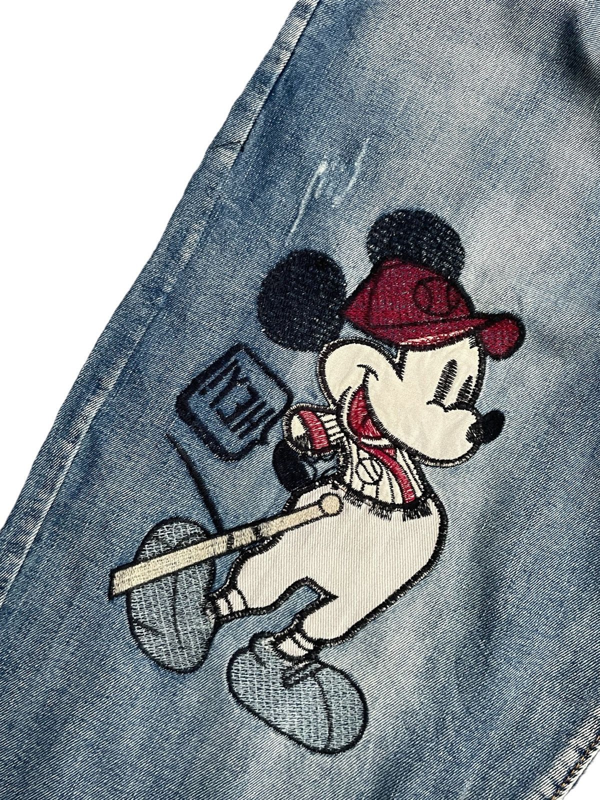 Designer × Mickey Mouse Perugia Mavis Mickey Mouse Denim Size 32" / US 10 / IT 46 - 6 Thumbnail
