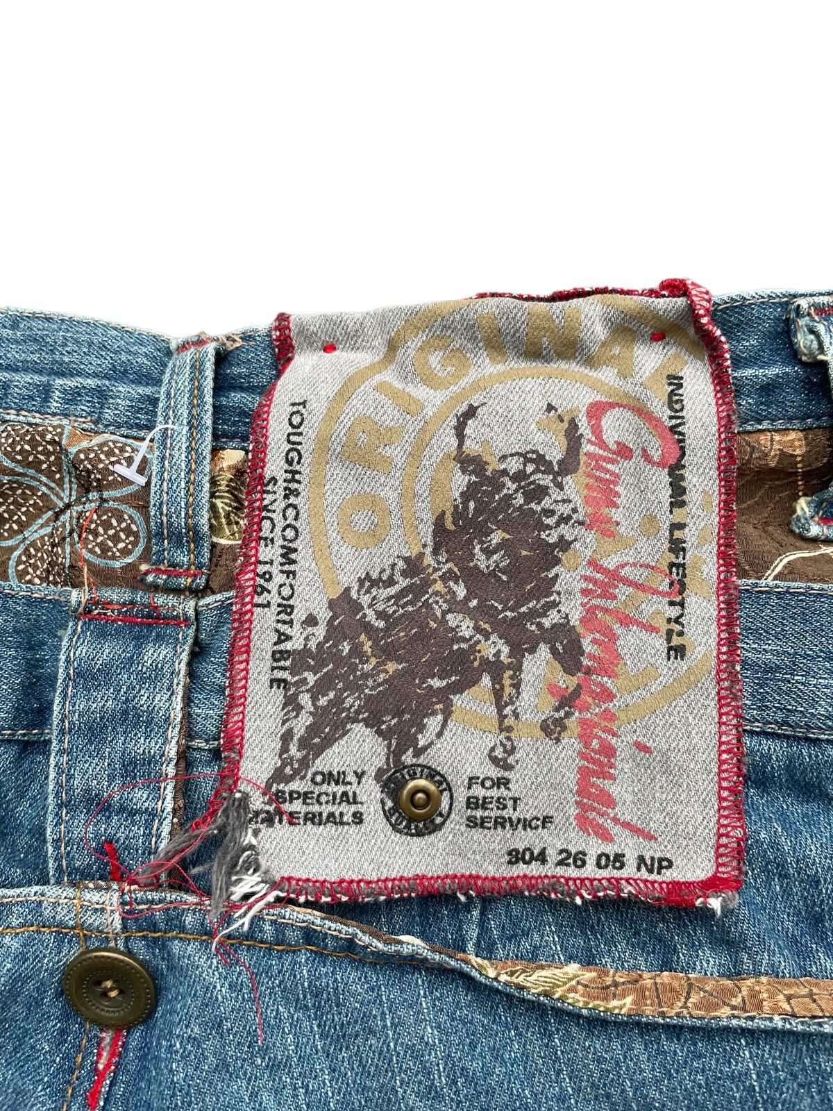 Japanese Brand Rare Gummu International Custom Denim Size US 30 / EU 46 - 13 Thumbnail