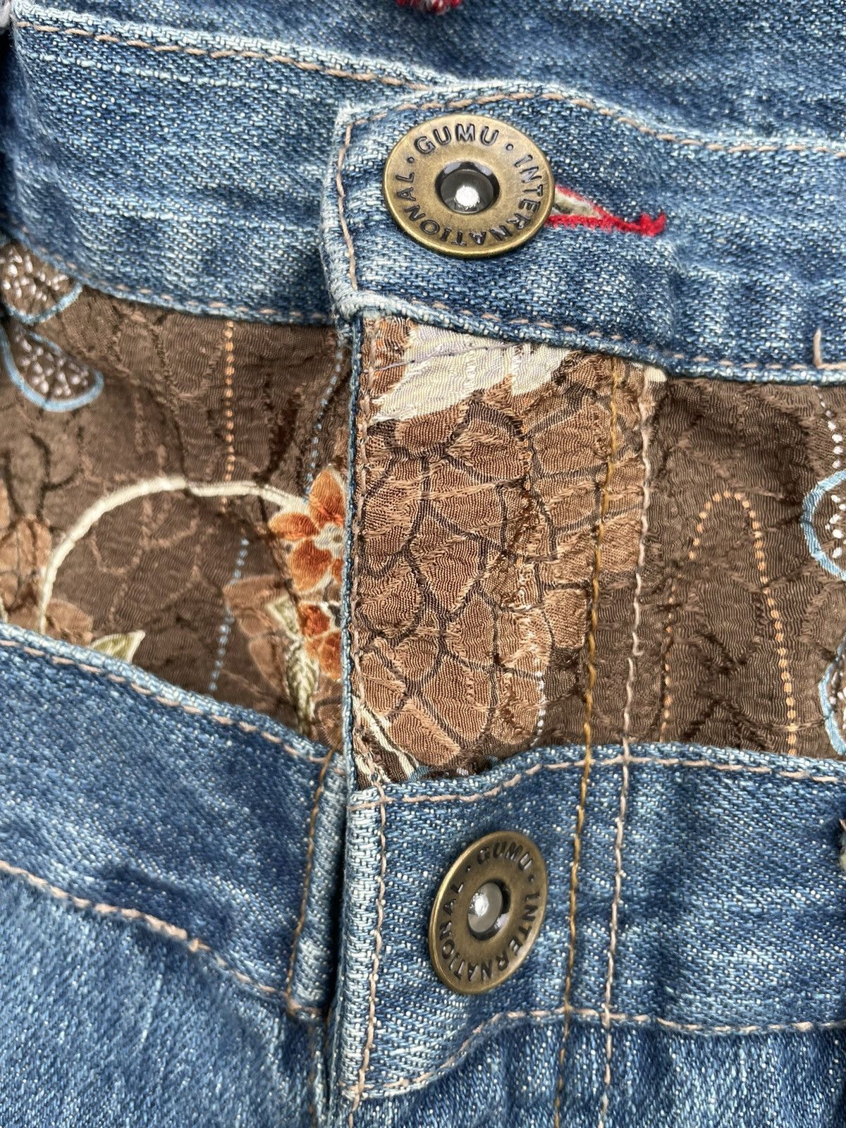 Japanese Brand Rare Gummu International Custom Denim Size US 30 / EU 46 - 16 Thumbnail