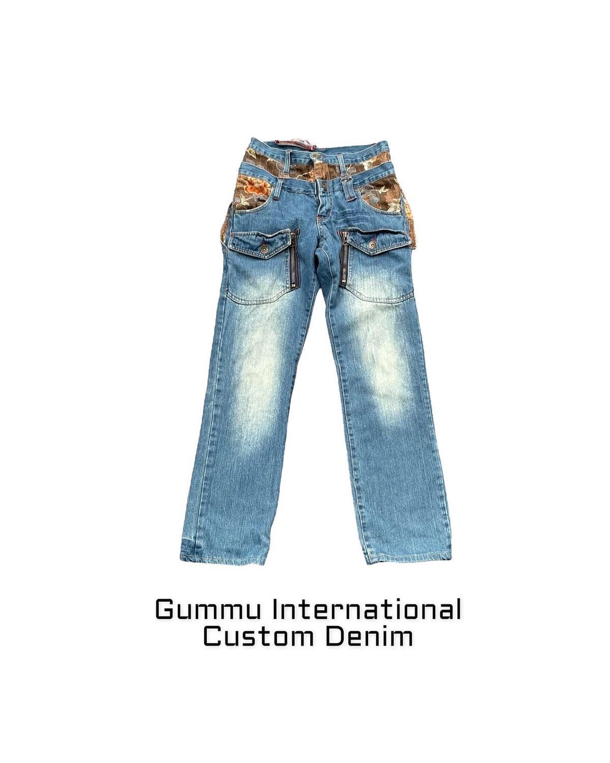 Japanese Brand Rare Gummu International Custom Denim Size US 30 / EU 46 - 1 Thumbnail