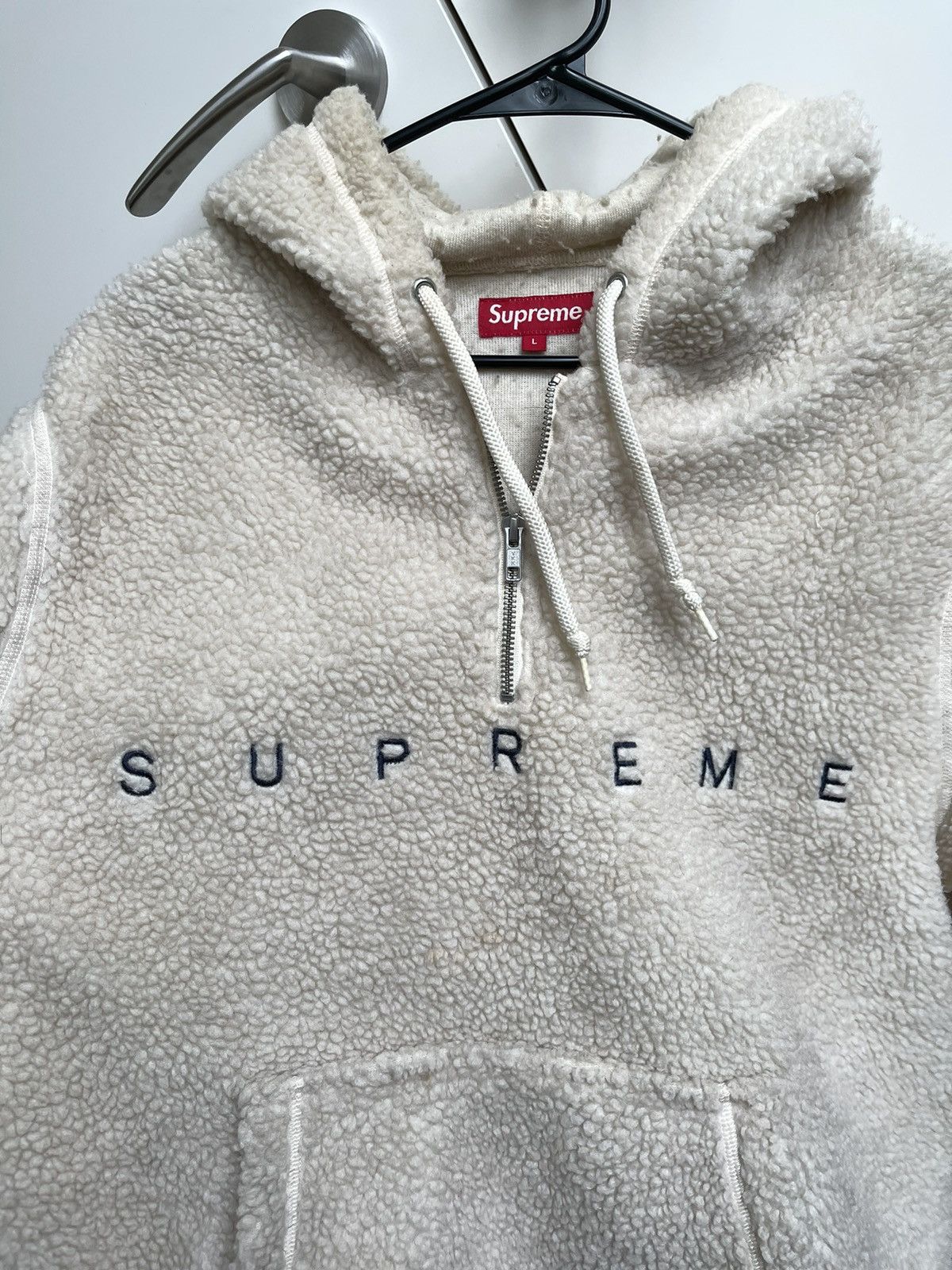 Supreme Supreme Sherpa Fleece Pullover Large FW'15 | Grailed