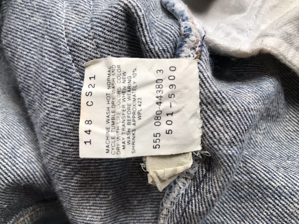 Levi's × Vintage Vintage Levis 501xx Buttonfly Size US 30 / EU 46 - 11 Thumbnail