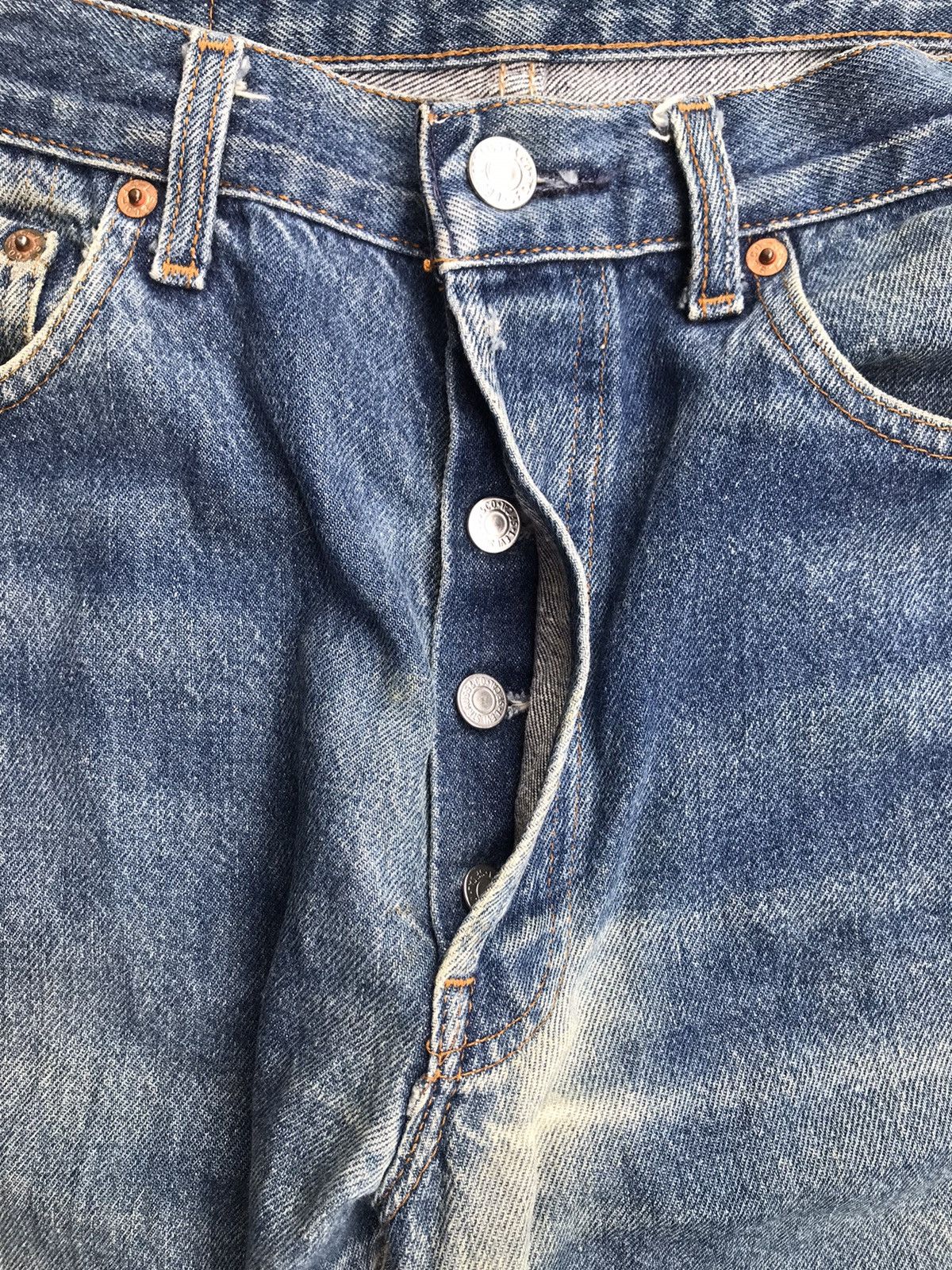 Levi's × Vintage Vintage Levis 501xx Buttonfly Size US 30 / EU 46 - 5 Thumbnail