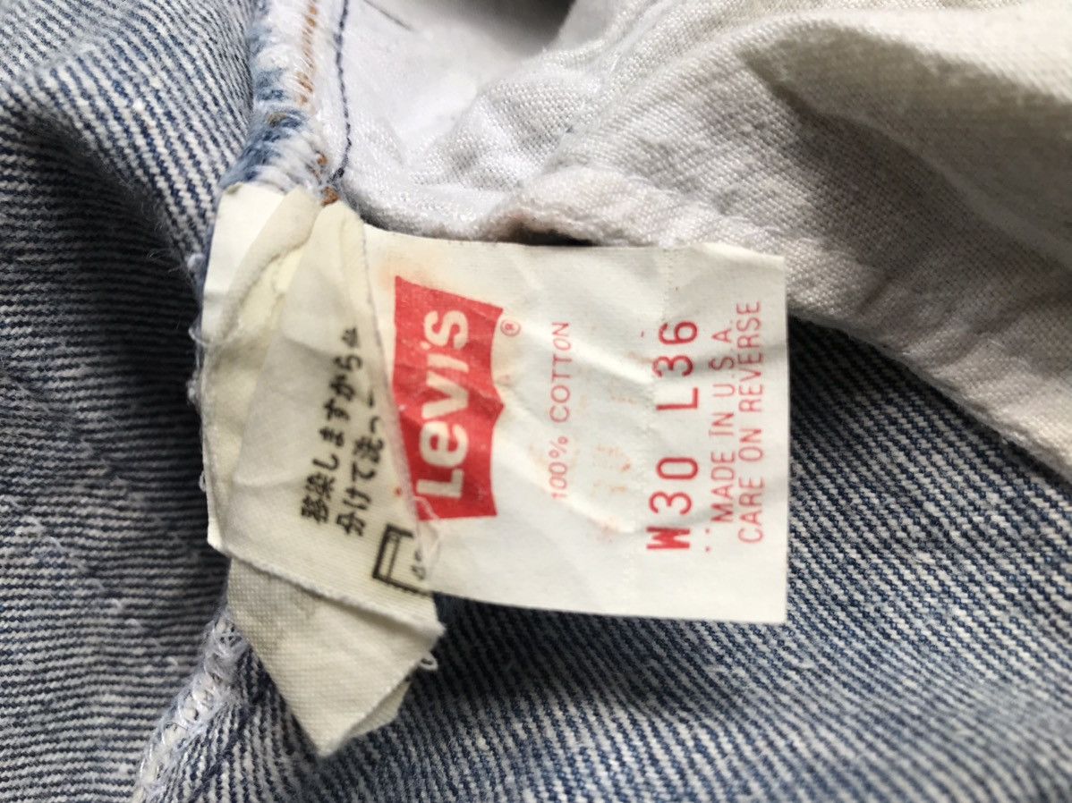 Levi's × Vintage Vintage Levis 501xx Buttonfly Size US 30 / EU 46 - 10 Thumbnail