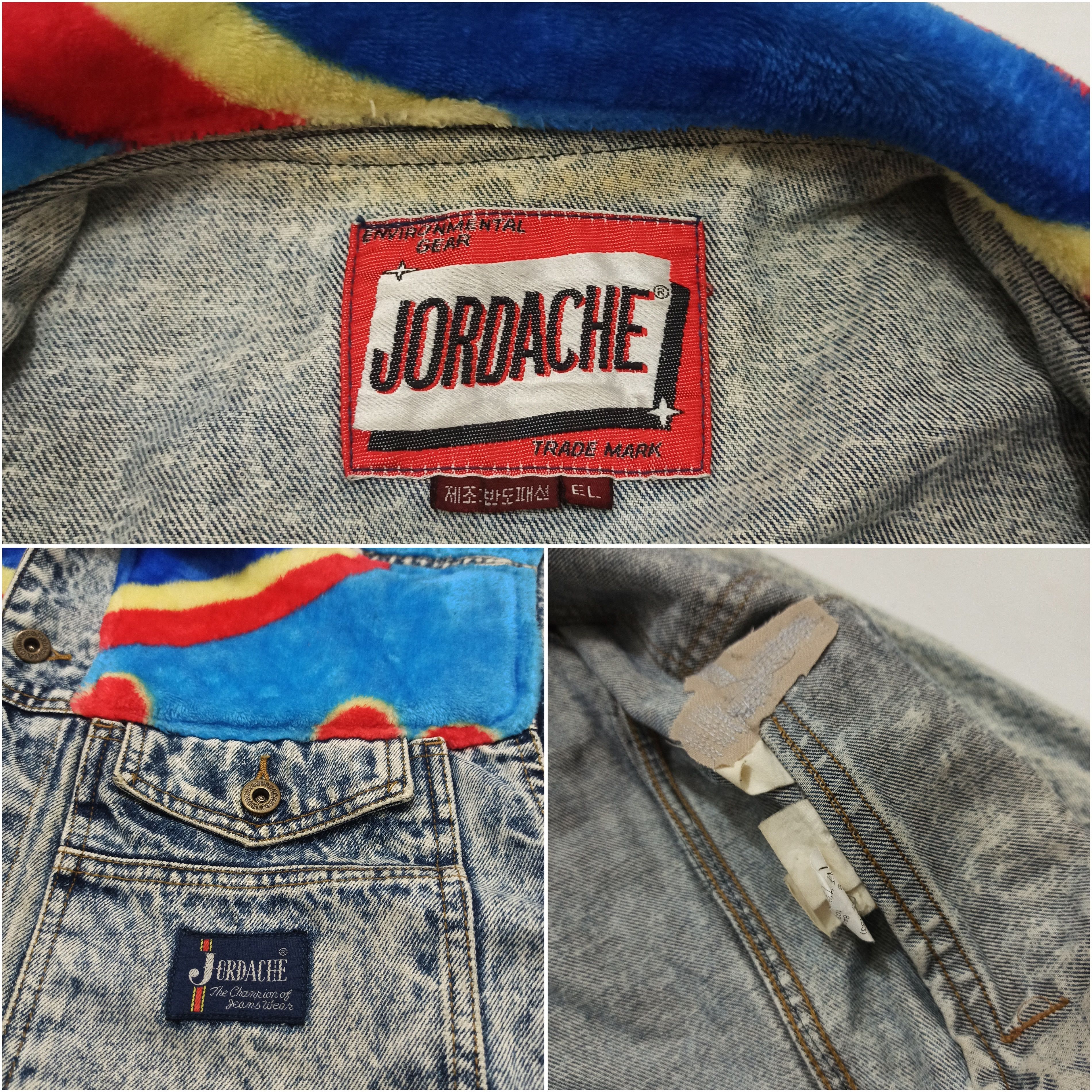 Jordache Vintage Jordache Mickey Minnie Mouse Terry Cloth Jacket Size US L / EU 52-54 / 3 - 8 Thumbnail