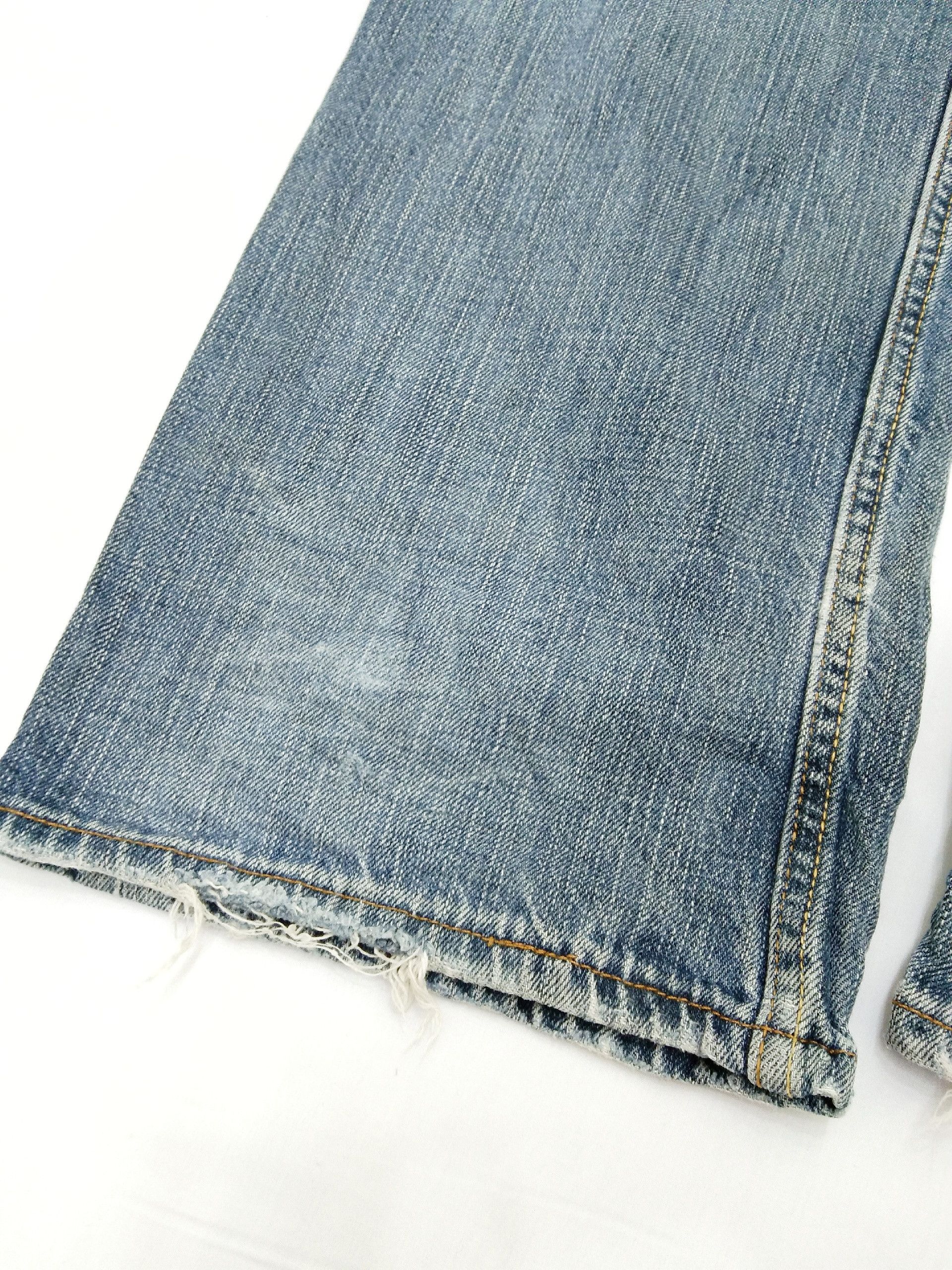 Levi's Vintage Levi's 501 Straight Leg Distressed Jeans 36x34 Size US 36 / EU 52 - 6 Thumbnail