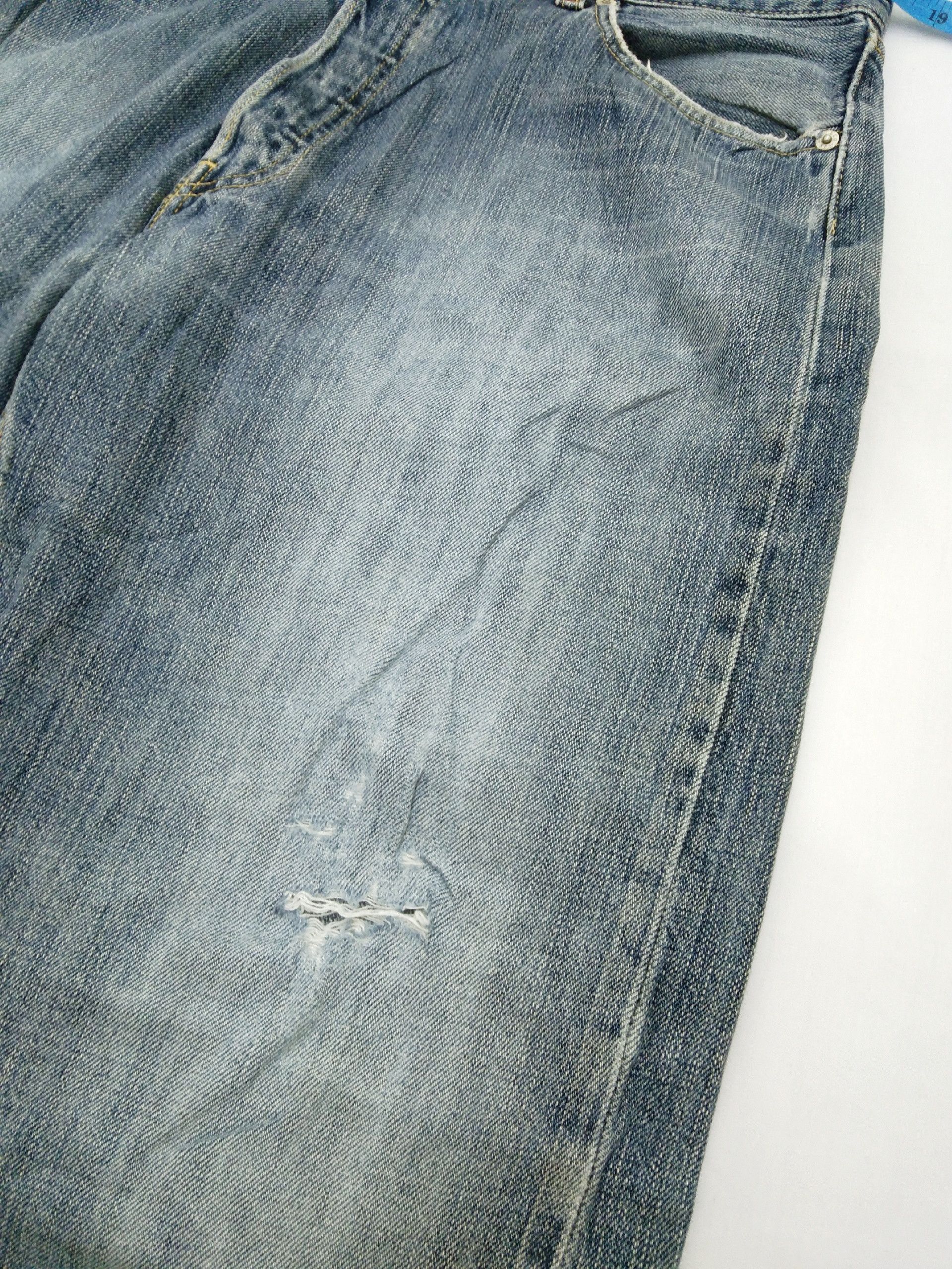 Levi's Vintage Levi's 501 Straight Leg Distressed Jeans 36x34 Size US 36 / EU 52 - 7 Thumbnail