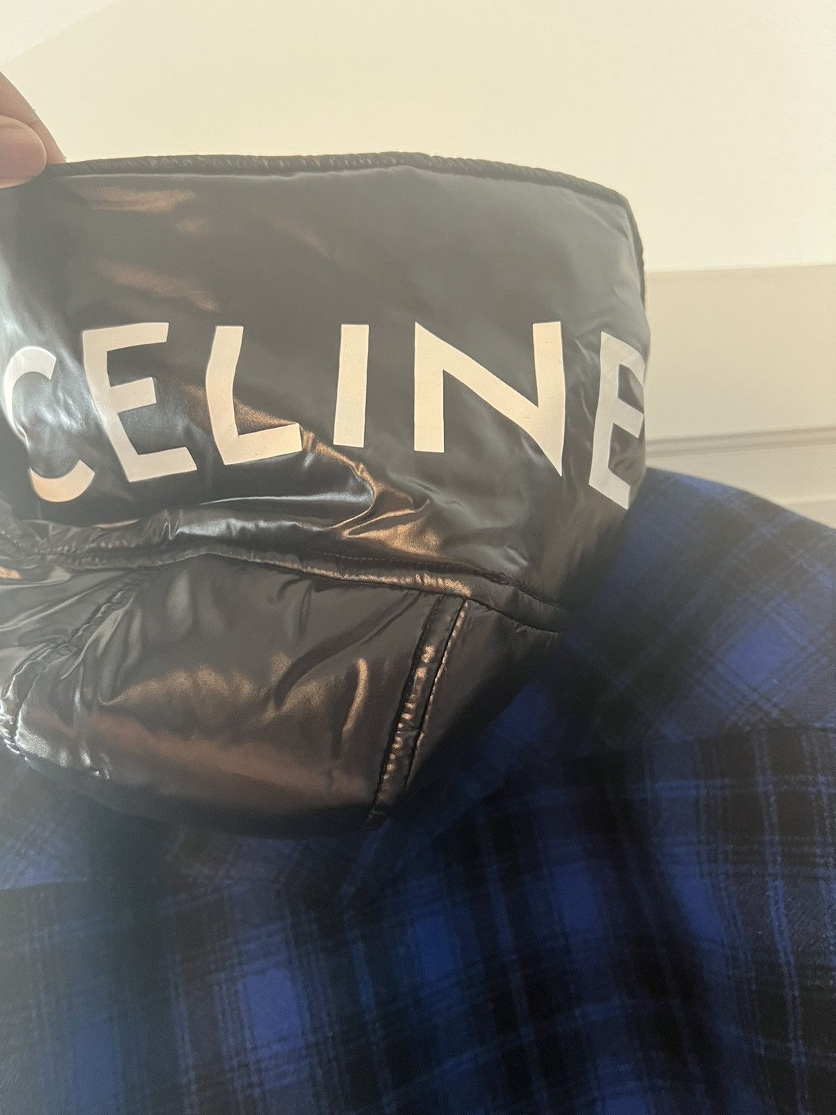 Celine Celine Blue Flannel Size US M / EU 48-50 / 2 - 3 Thumbnail