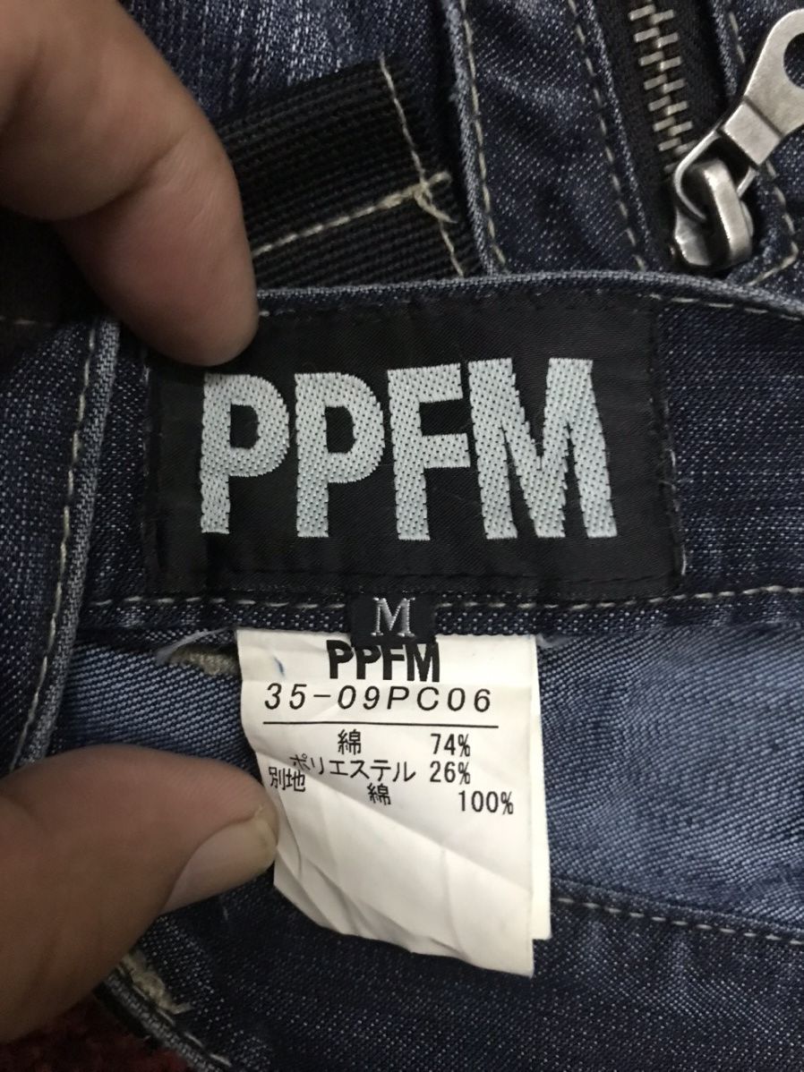 PPFM 💥PPFM Biker Archival Zipper Biker Dope Fades Bush Pant F634 Size US 32 / EU 48 - 10 Thumbnail