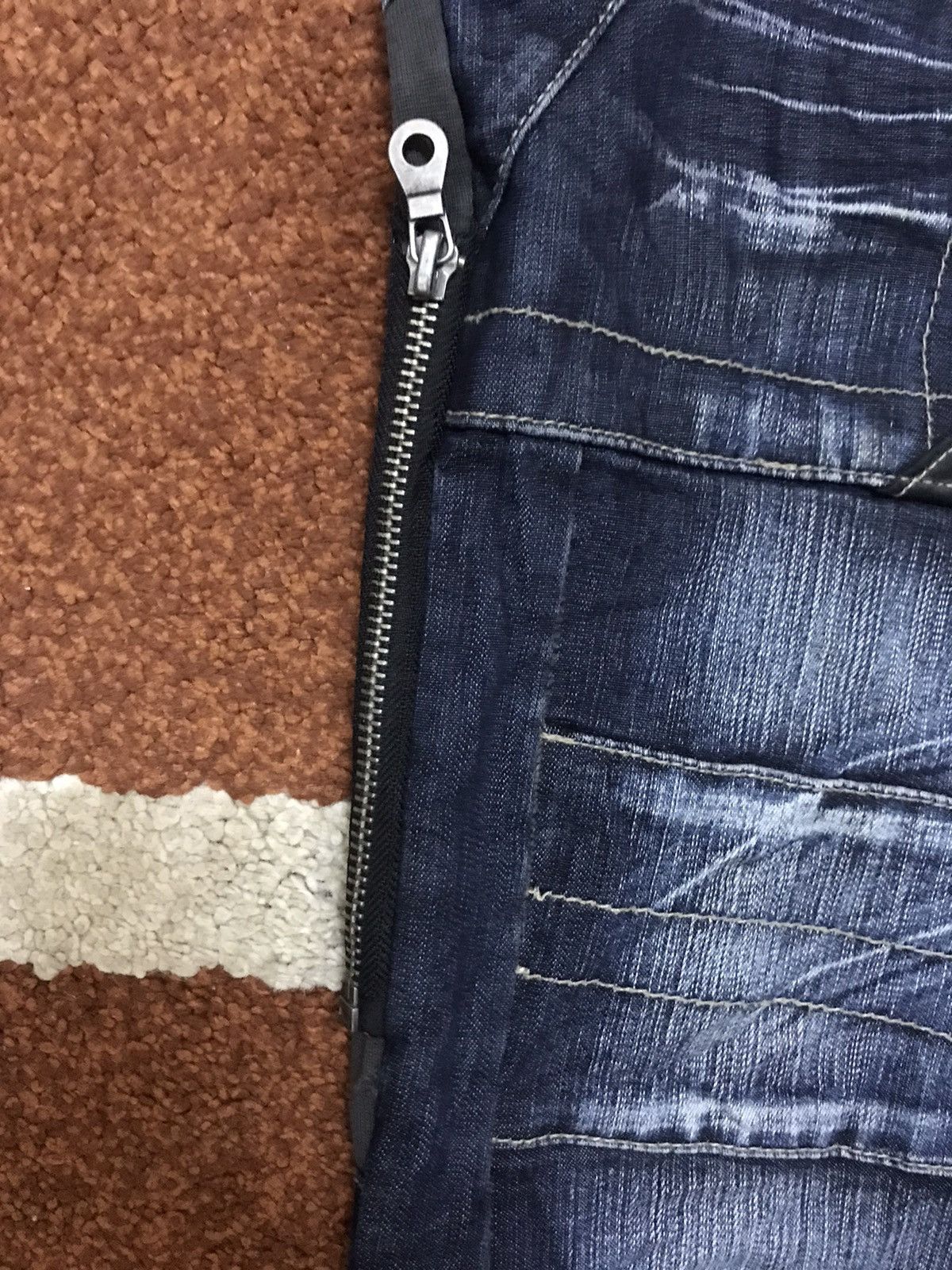 PPFM 💥PPFM Biker Archival Zipper Biker Dope Fades Bush Pant F634 Size US 32 / EU 48 - 12 Thumbnail