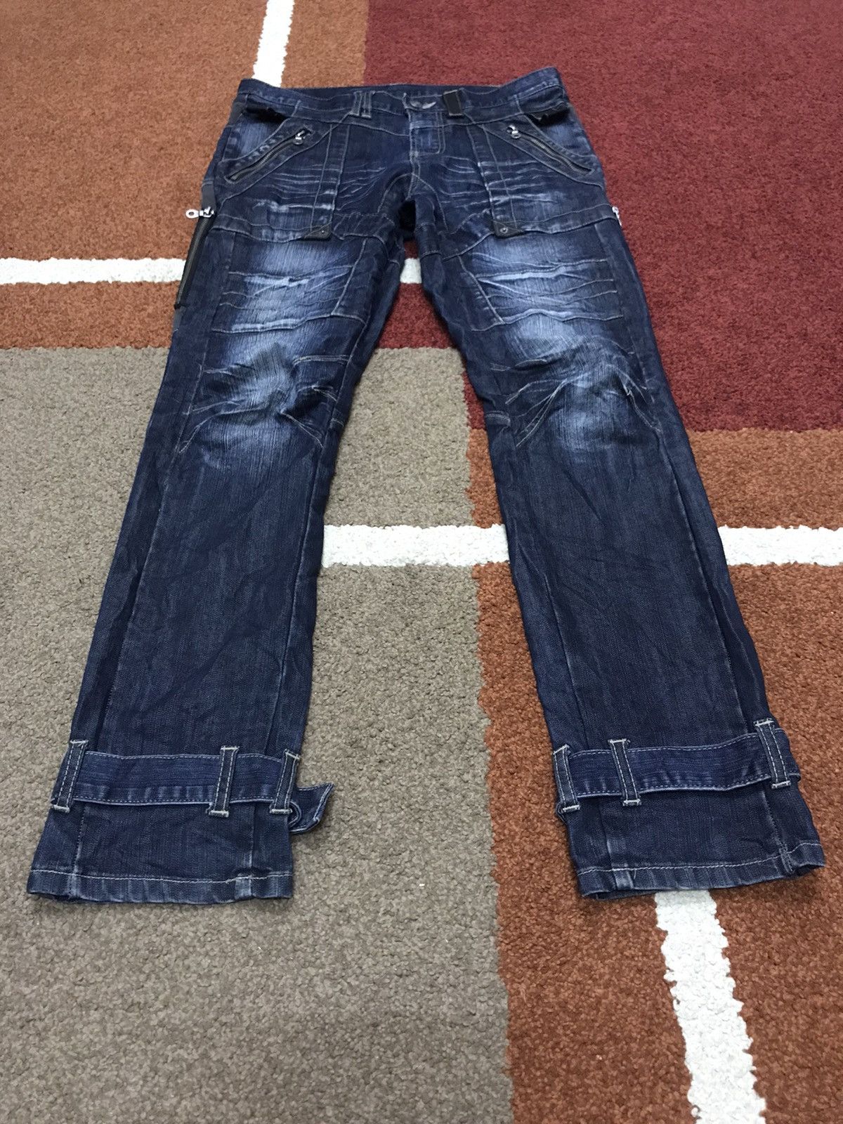 PPFM 💥PPFM Biker Archival Zipper Biker Dope Fades Bush Pant F634 Size US 32 / EU 48 - 3 Thumbnail