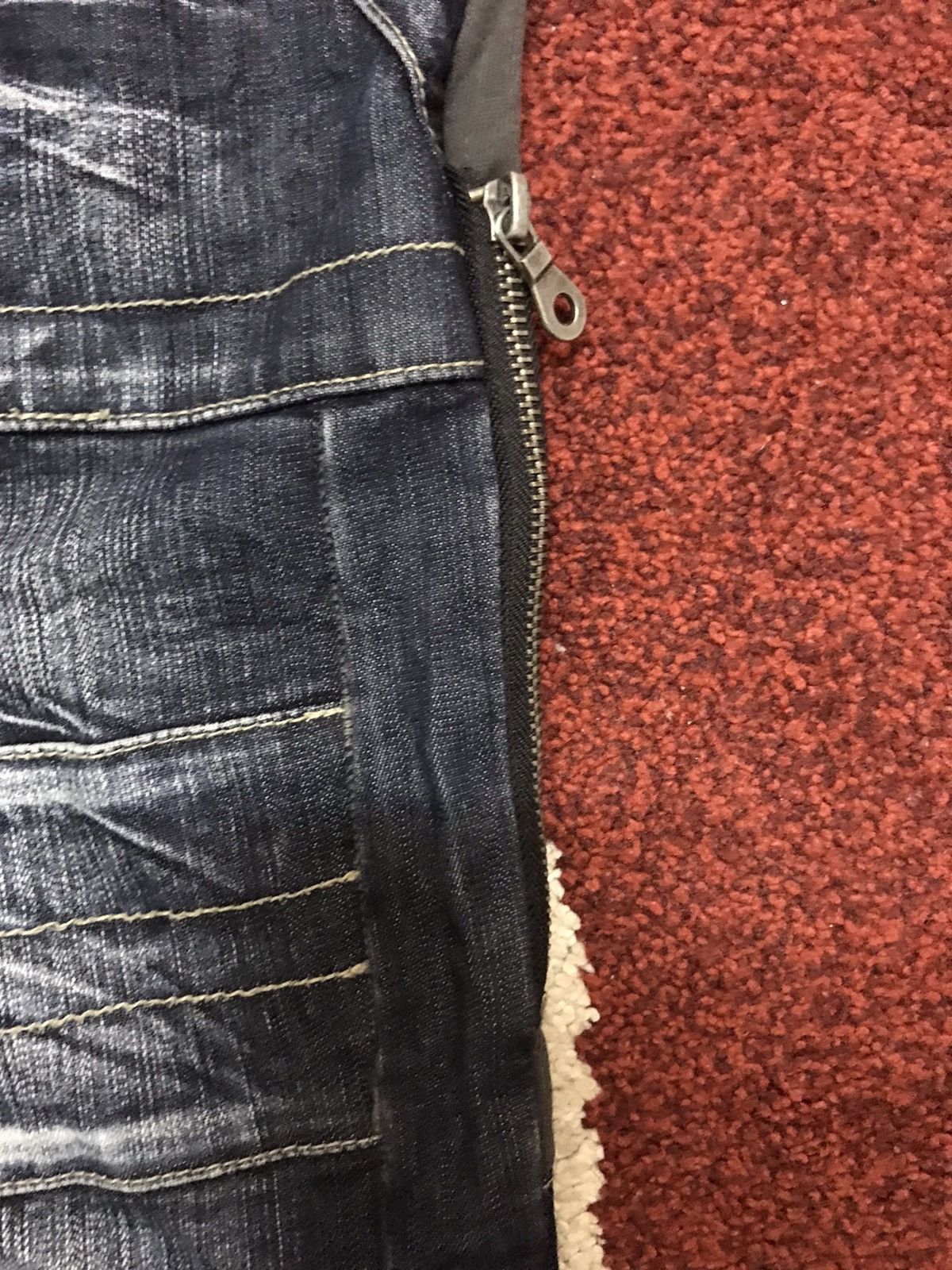 PPFM 💥PPFM Biker Archival Zipper Biker Dope Fades Bush Pant F634 Size US 32 / EU 48 - 11 Thumbnail