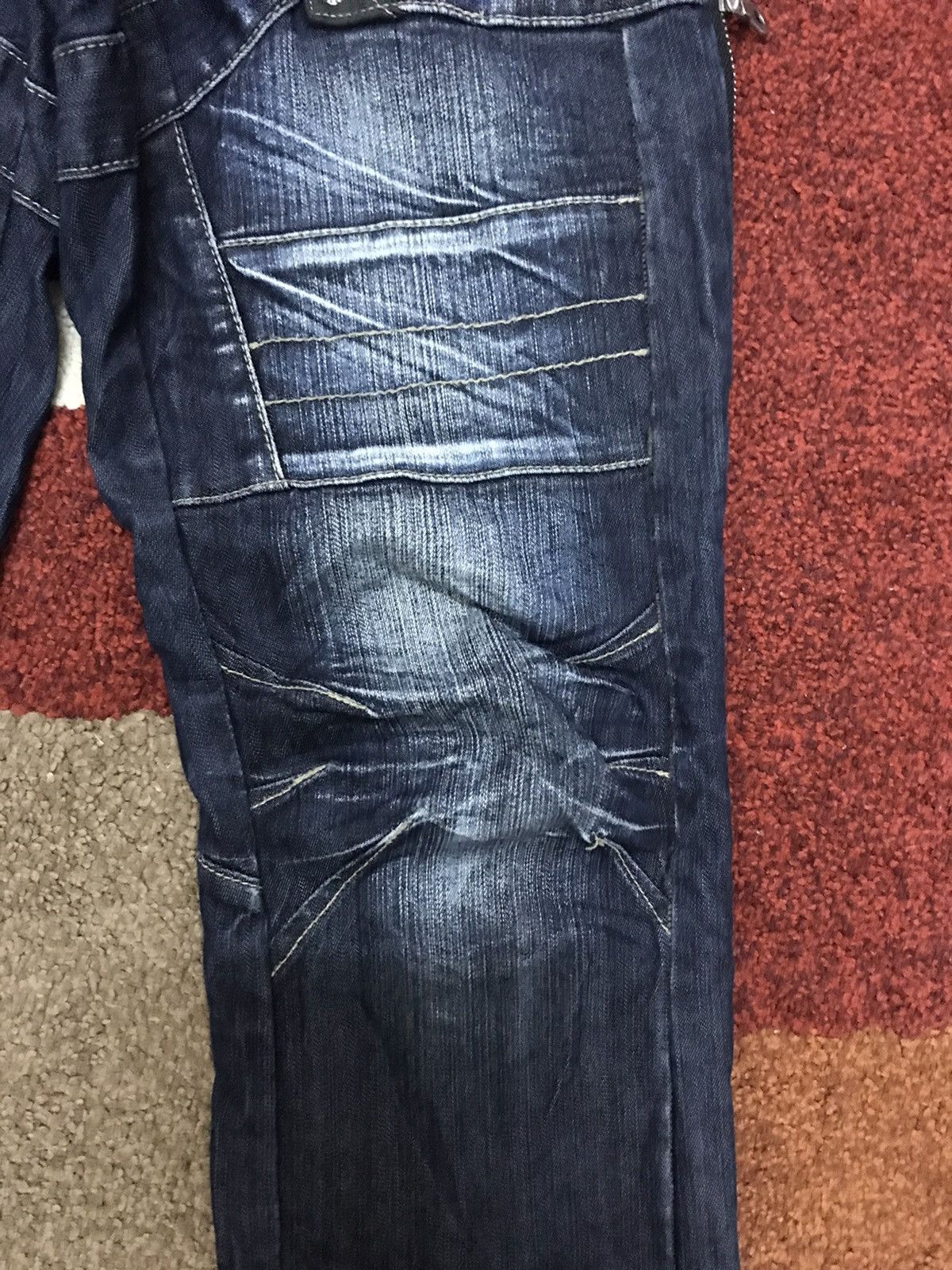 PPFM 💥PPFM Biker Archival Zipper Biker Dope Fades Bush Pant F634 Size US 32 / EU 48 - 16 Thumbnail