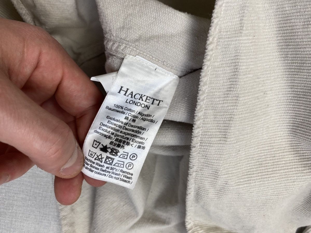 Hackett Mens Hackett London Corduroy Long Sleeve shirt size XL Size US XL / EU 56 / 4 - 5 Thumbnail