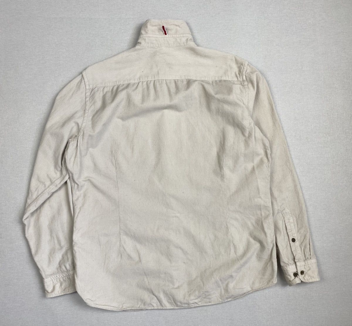 Hackett Mens Hackett London Corduroy Long Sleeve shirt size XL Size US XL / EU 56 / 4 - 6 Thumbnail
