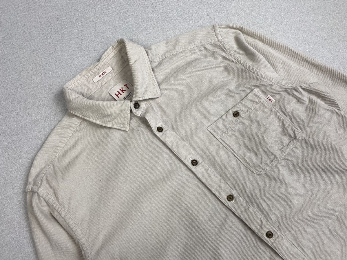 Hackett Mens Hackett London Corduroy Long Sleeve shirt size XL Size US XL / EU 56 / 4 - 2 Thumbnail