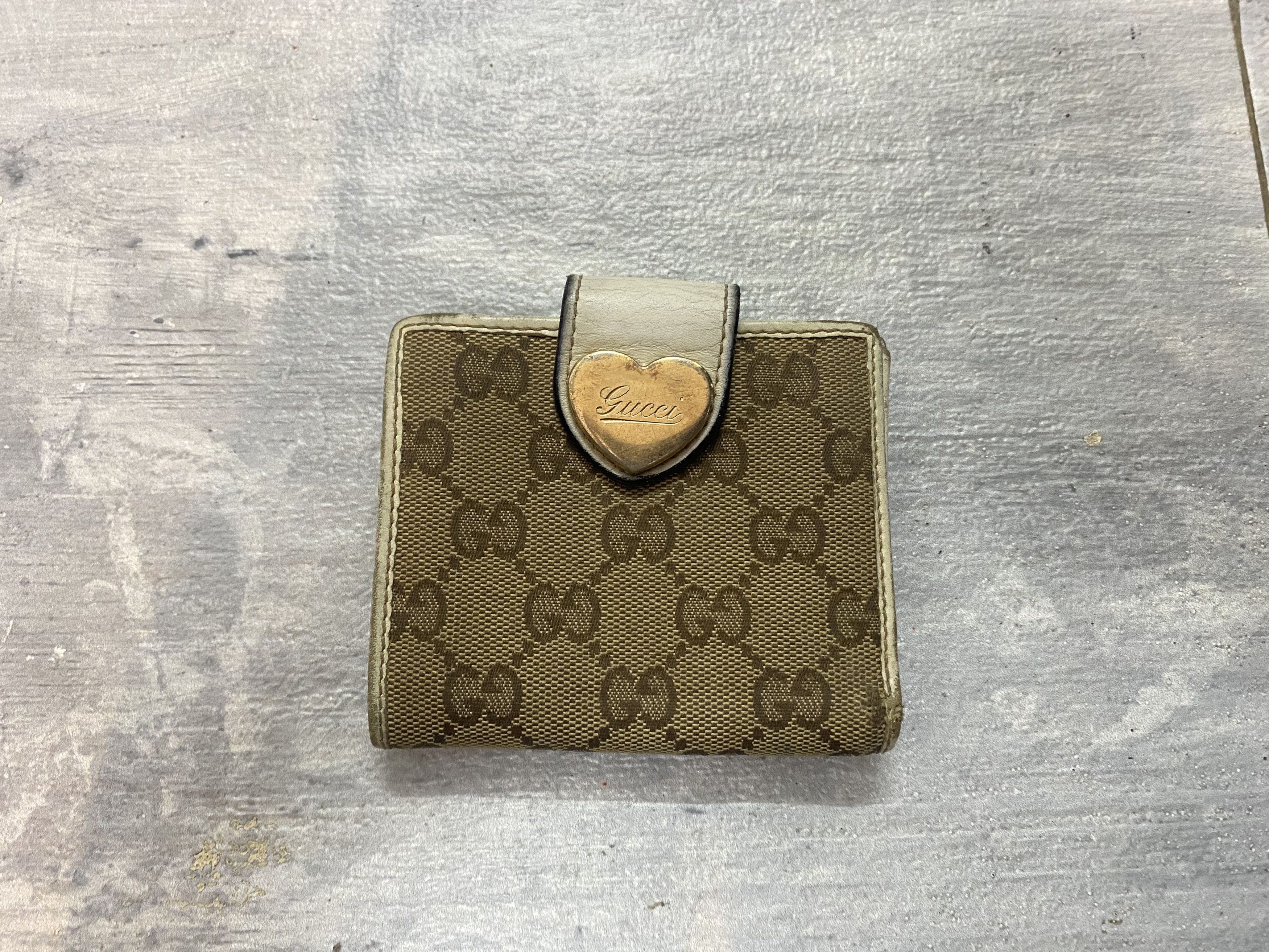 Gucci Vintage Gucci Love GG Wallet 496085 Size ONE SIZE - 3 Thumbnail