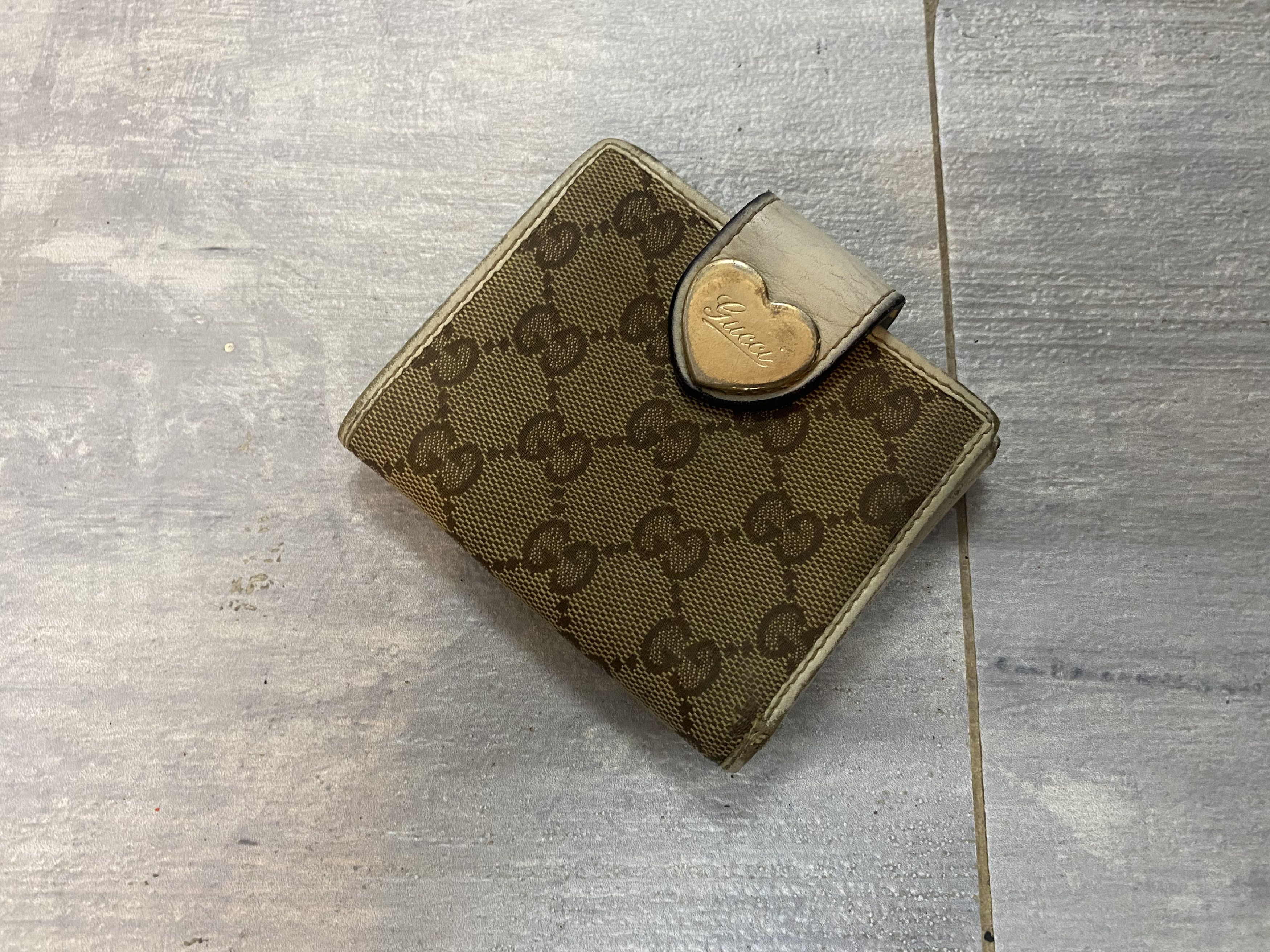 Gucci Vintage Gucci Love GG Wallet 496085 Size ONE SIZE - 2 Thumbnail
